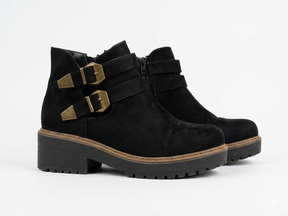 Botines Todo Piel color negro - miniatura 2