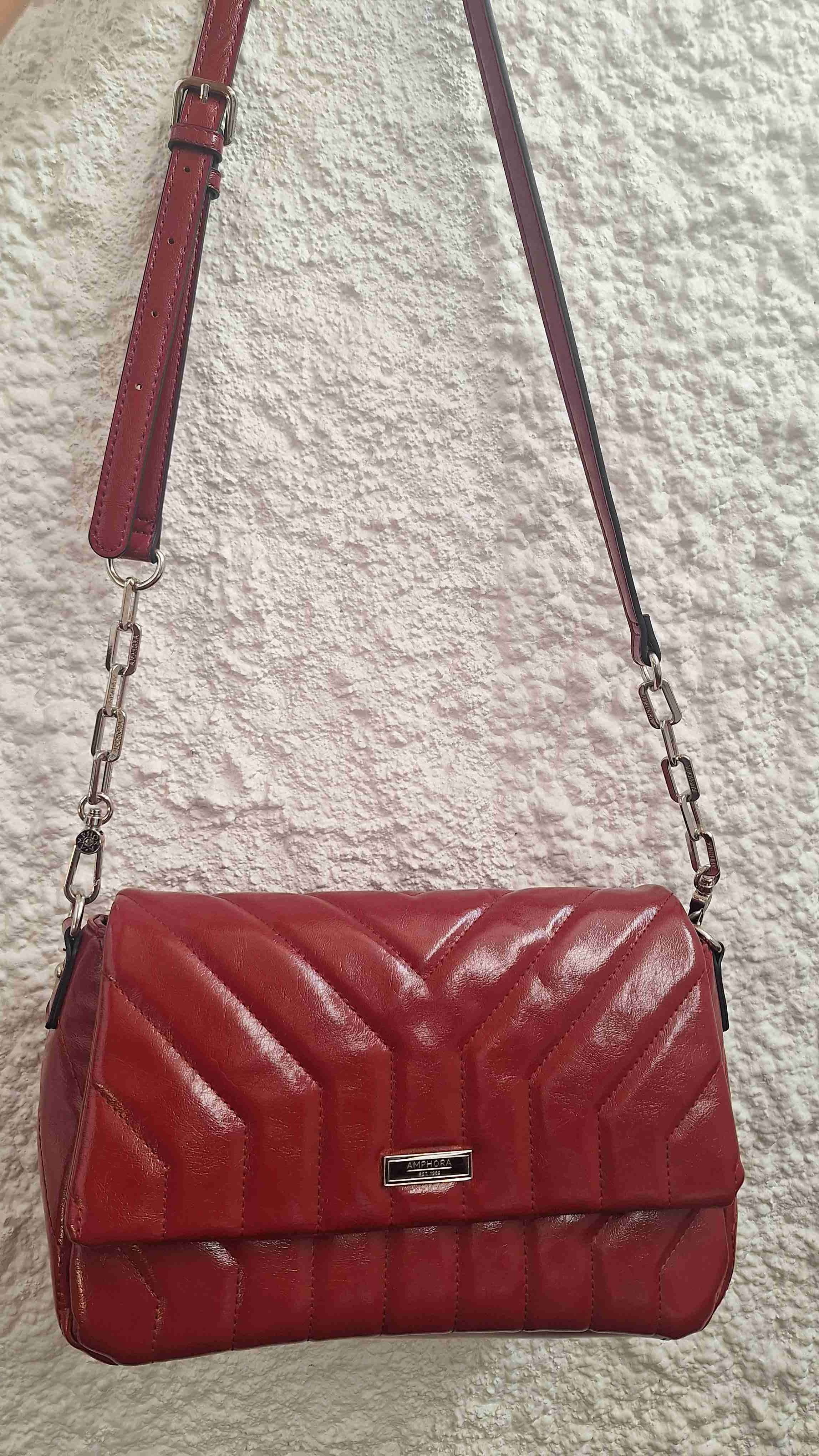 Cartera Armenia roja Amphora Nueva