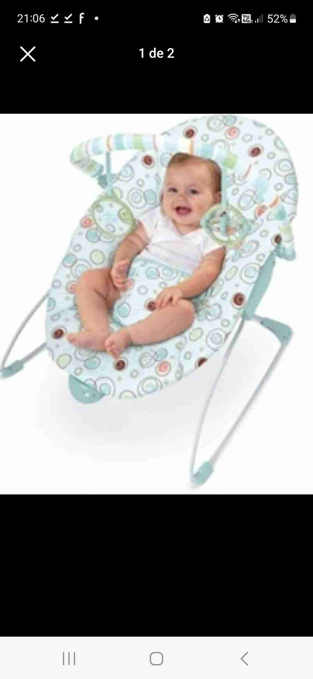 Silla mecedora para bebé - miniatura 3