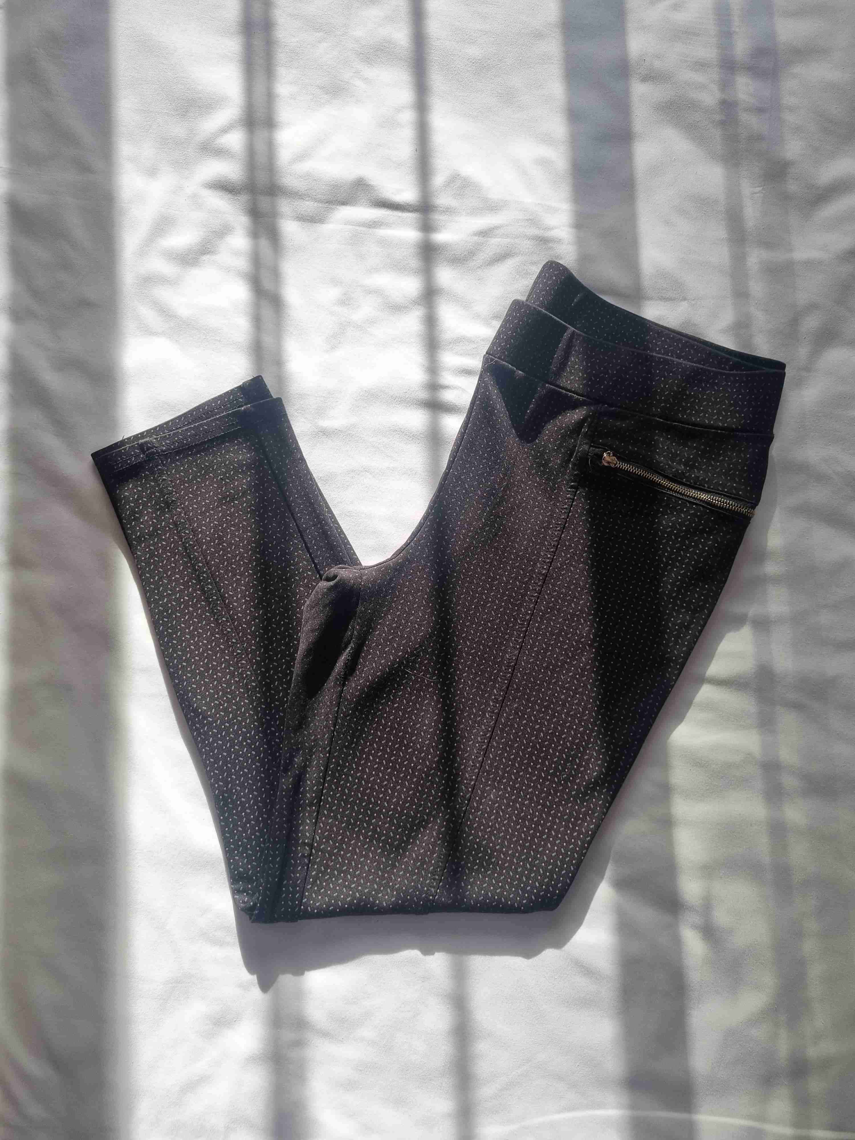 Calzas negras con puntitos