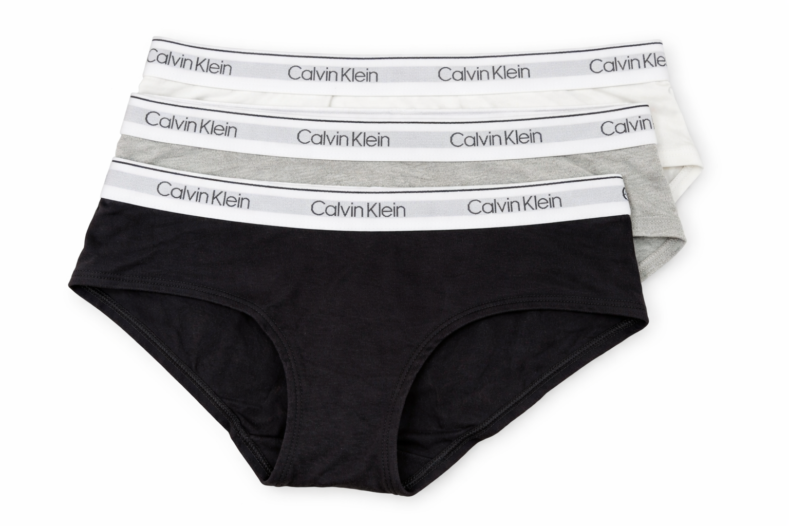 Pack de 3 calzones hipster Delta niña Calvin Klein
