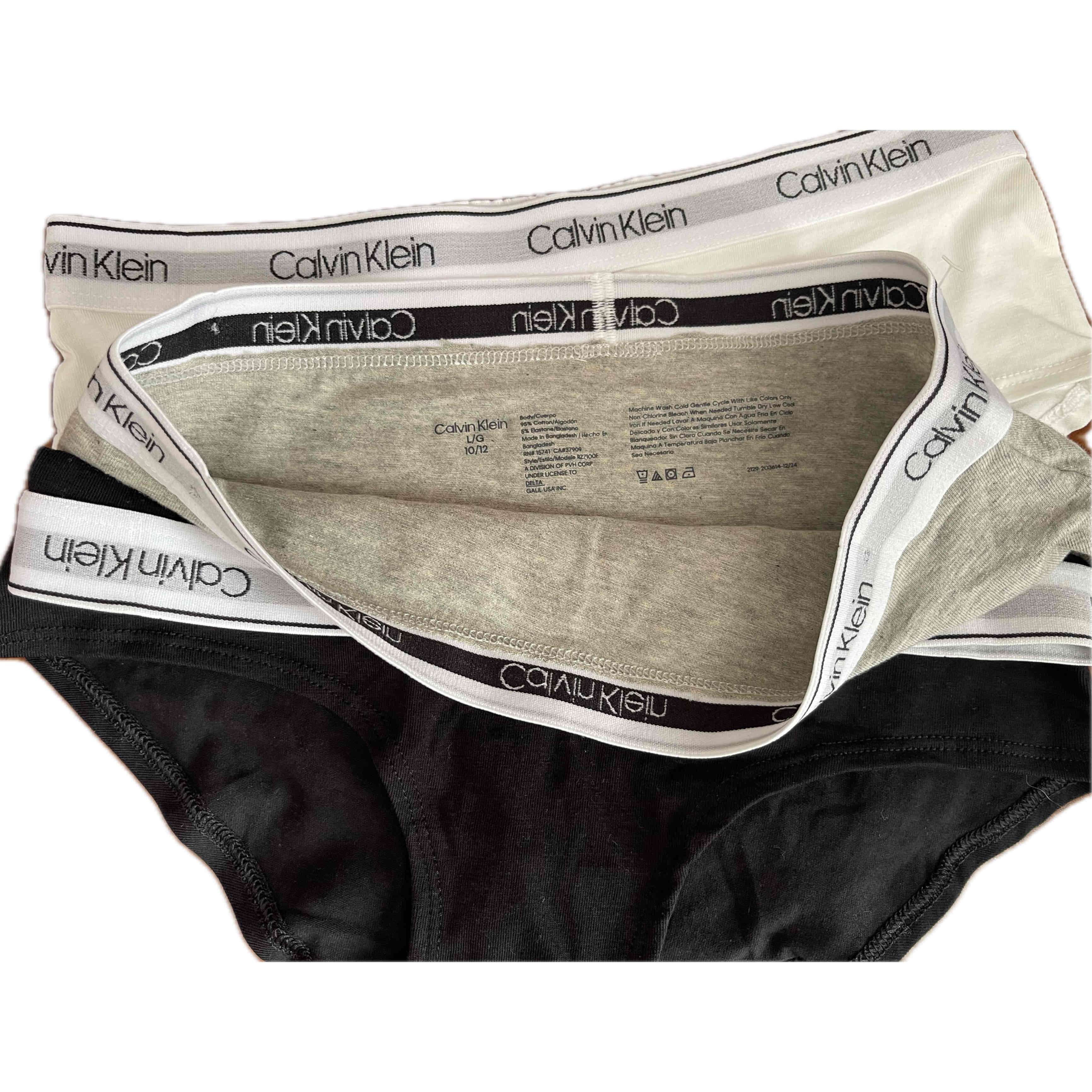 Pack de 3 calzones hipster Delta niña Calvin Klein - miniatura 2