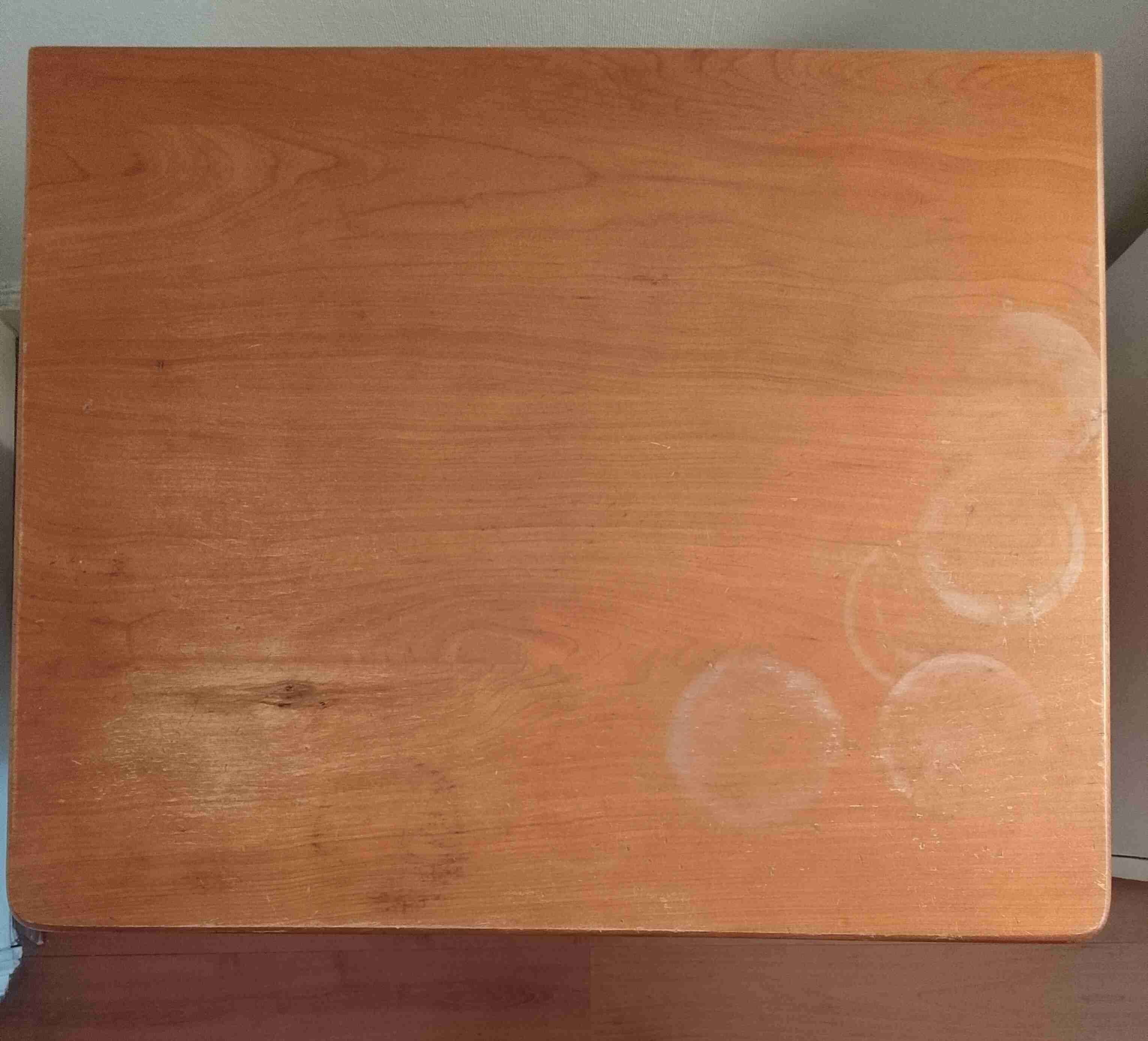 Velador de madera vintage - miniatura 5