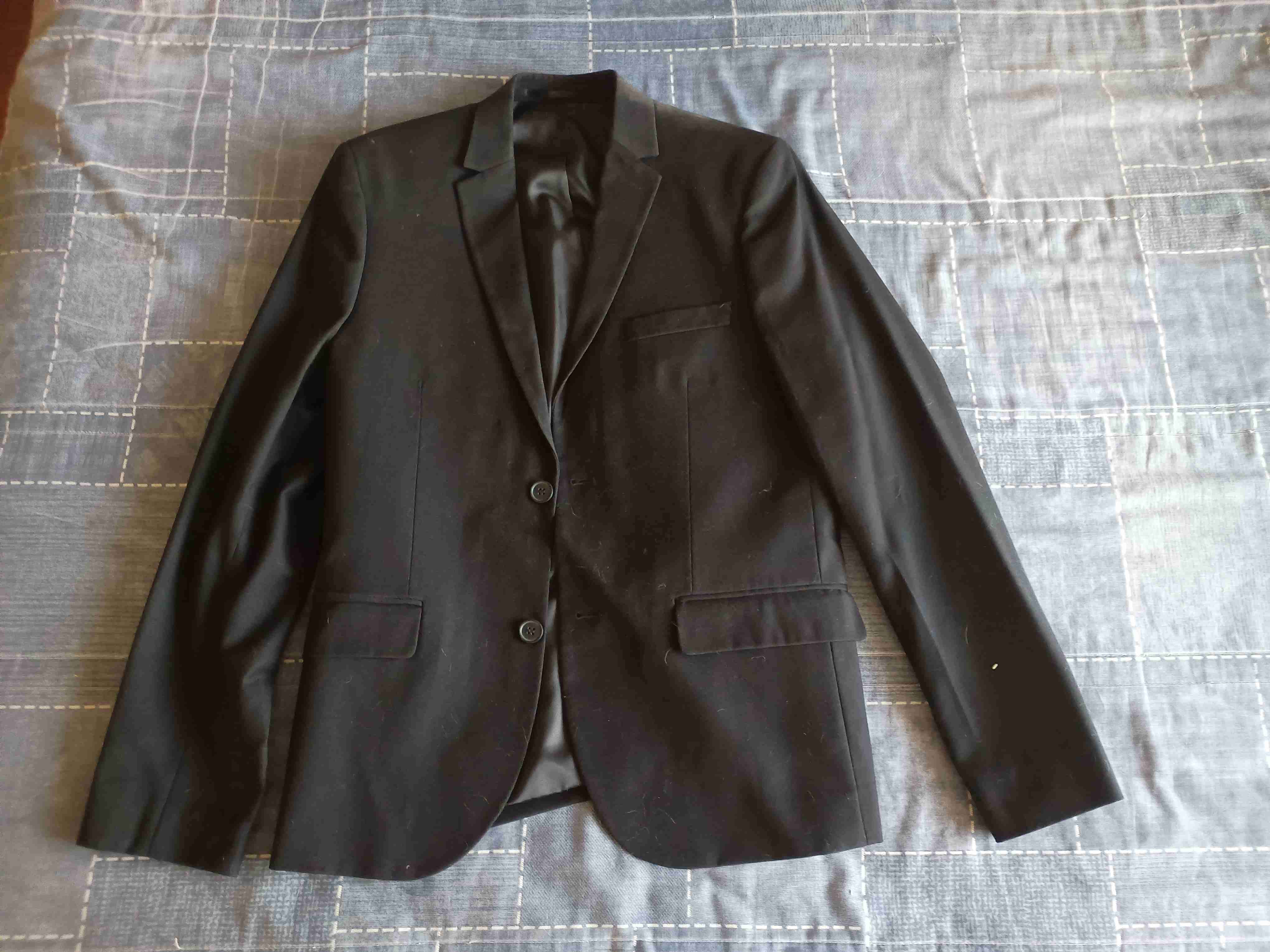 Terno negro, chaqueta, pantalón - miniatura 4