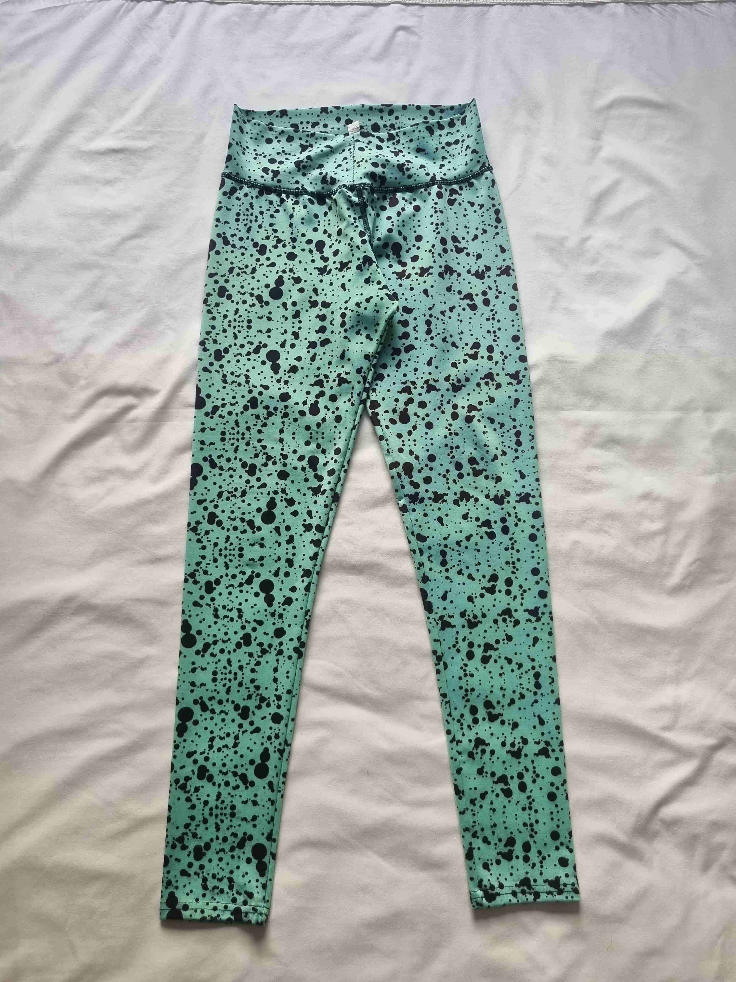 Calzas deportivas verde con negro - miniatura 2