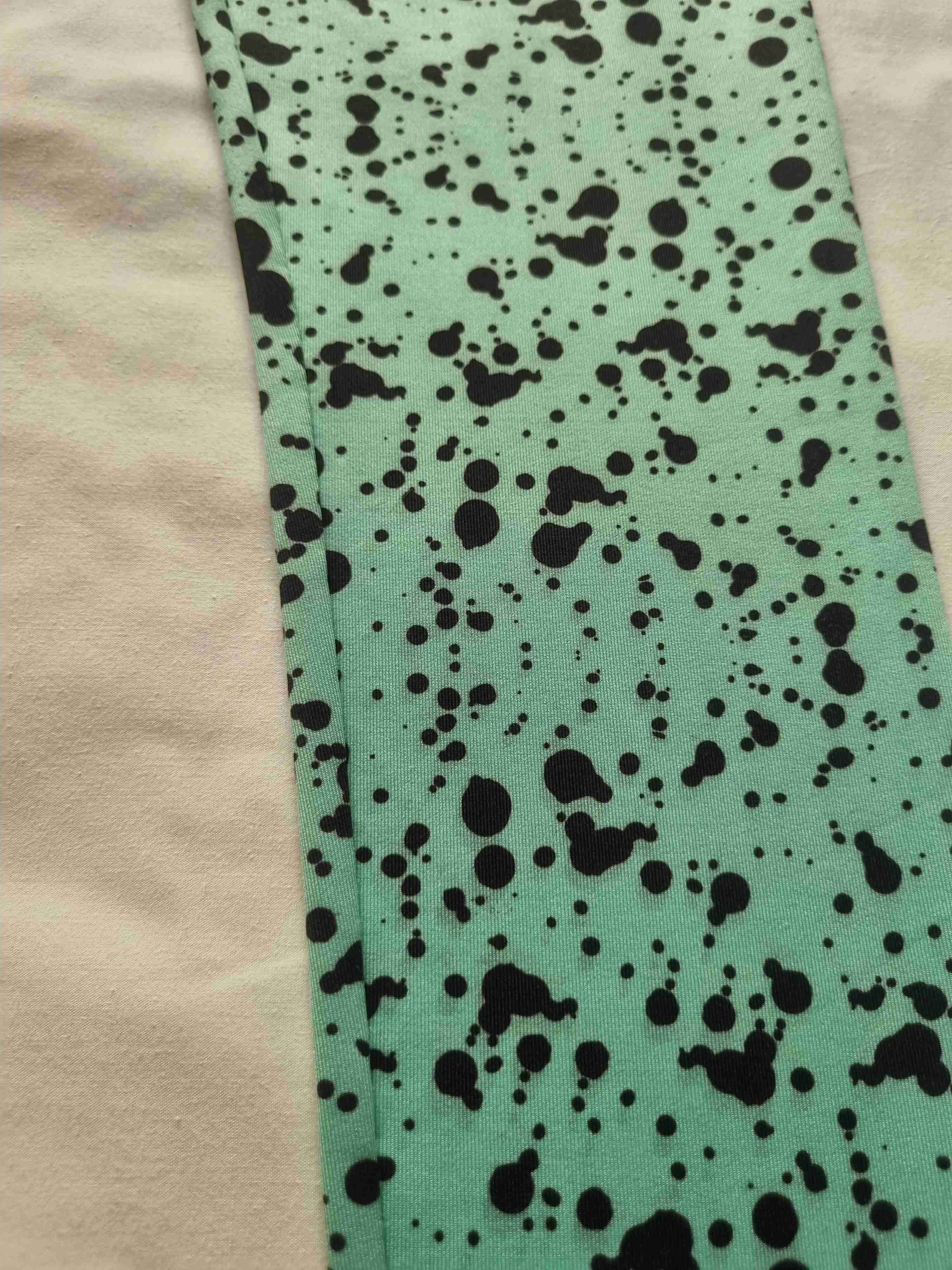 Calzas deportivas verde con negro - miniatura 3