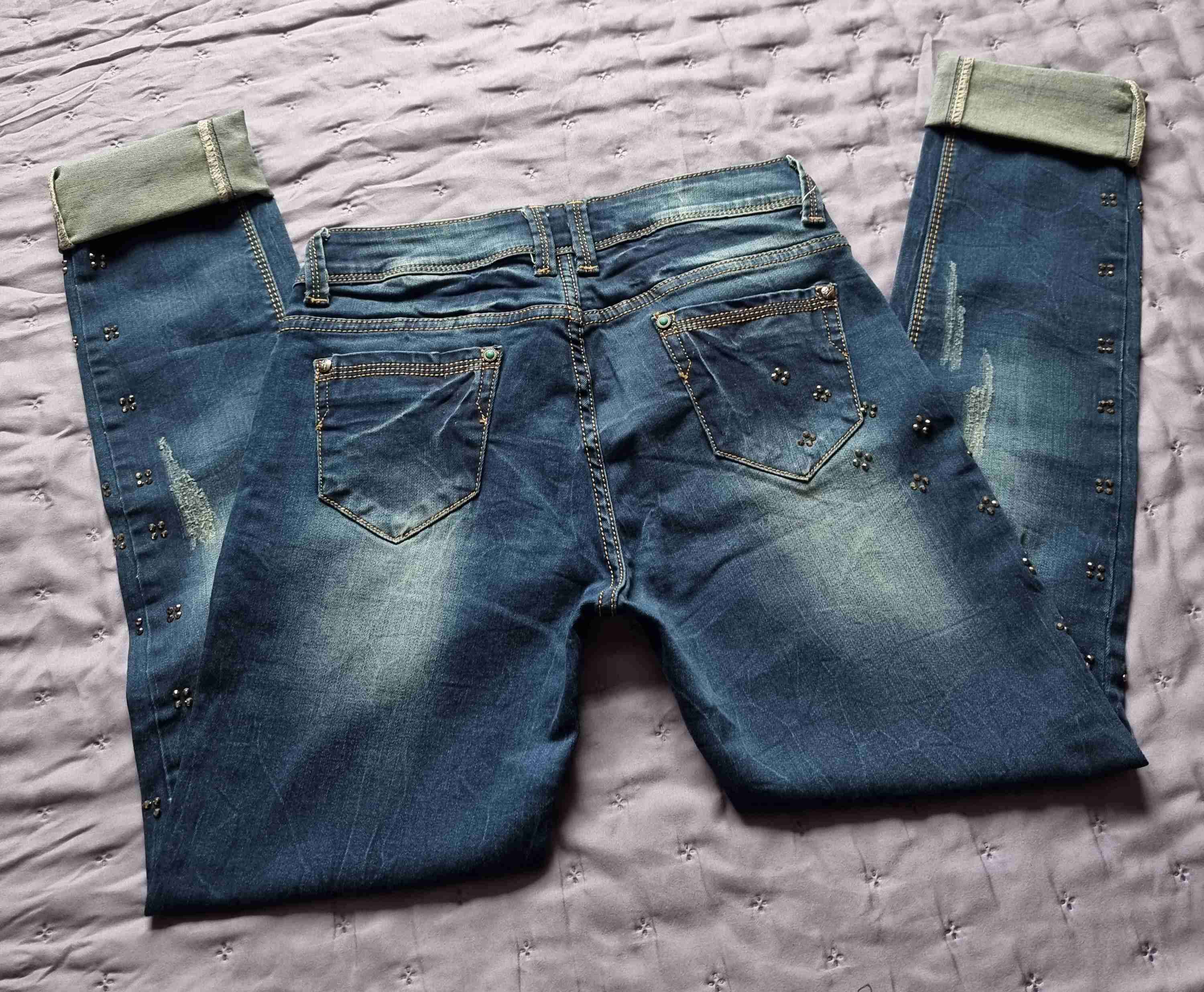 Jeans de mezclilla con adornos - miniatura 4