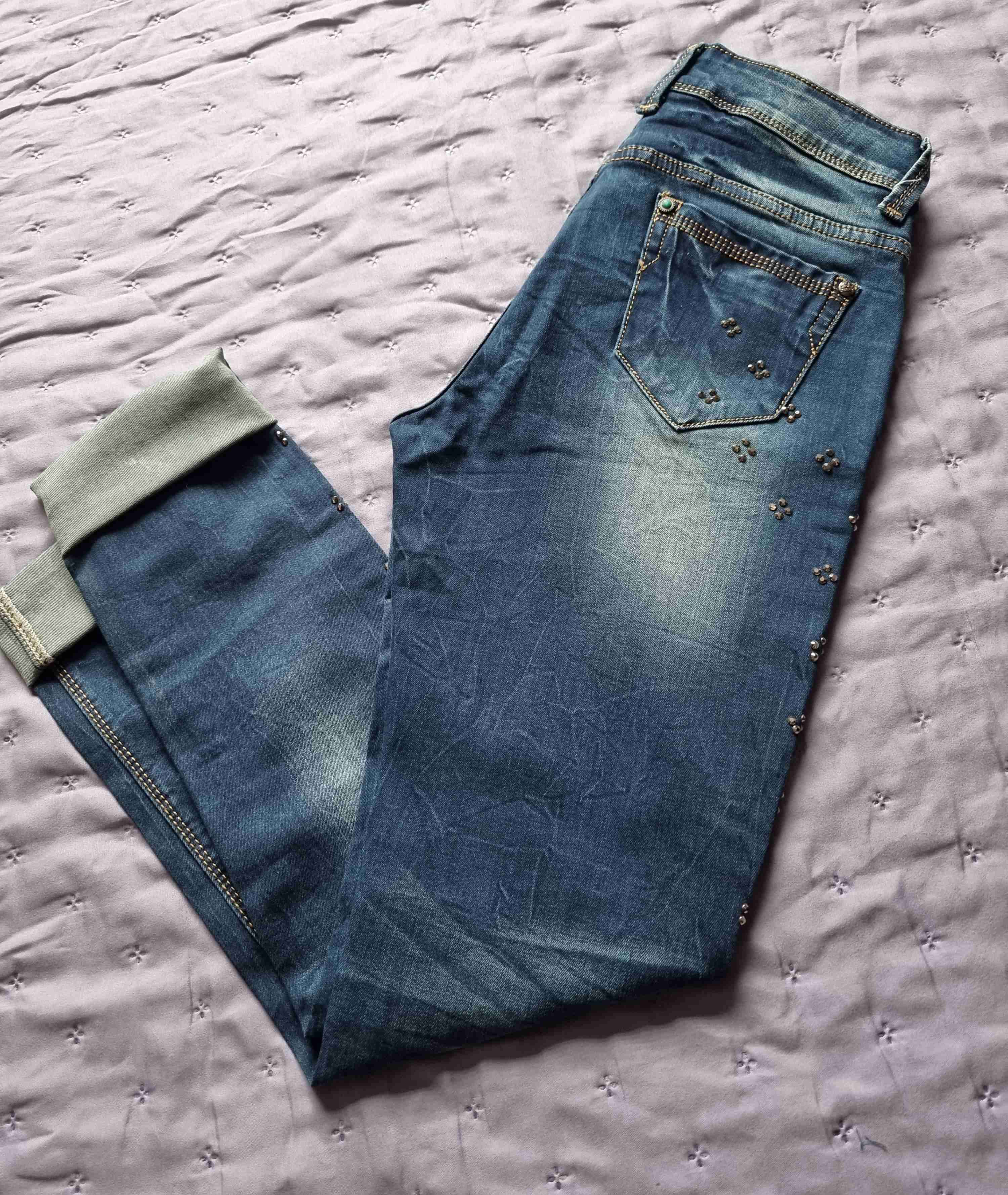 Jeans de mezclilla con adornos - miniatura 5