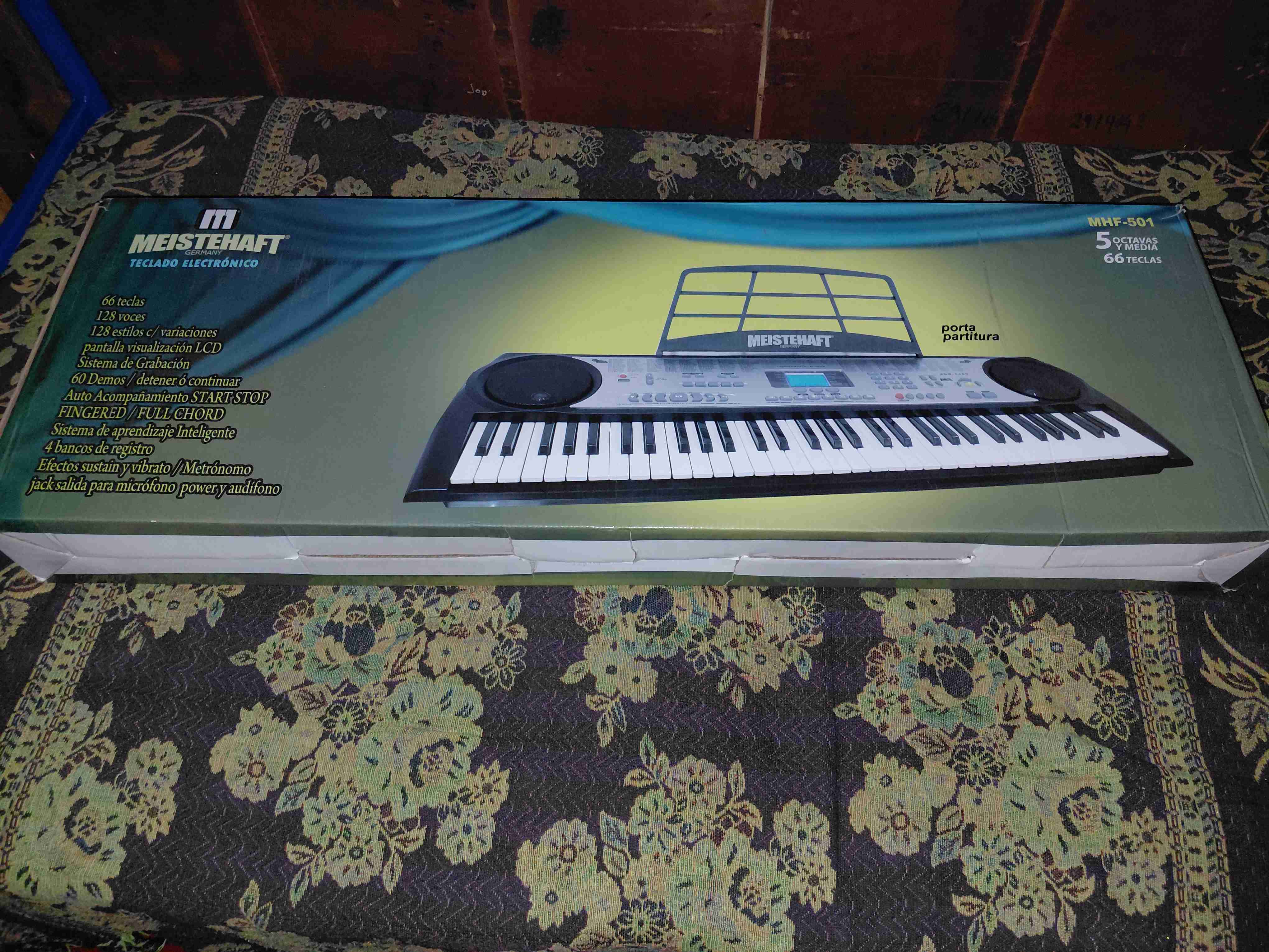 Teclado electrónico con soporte - miniatura 3