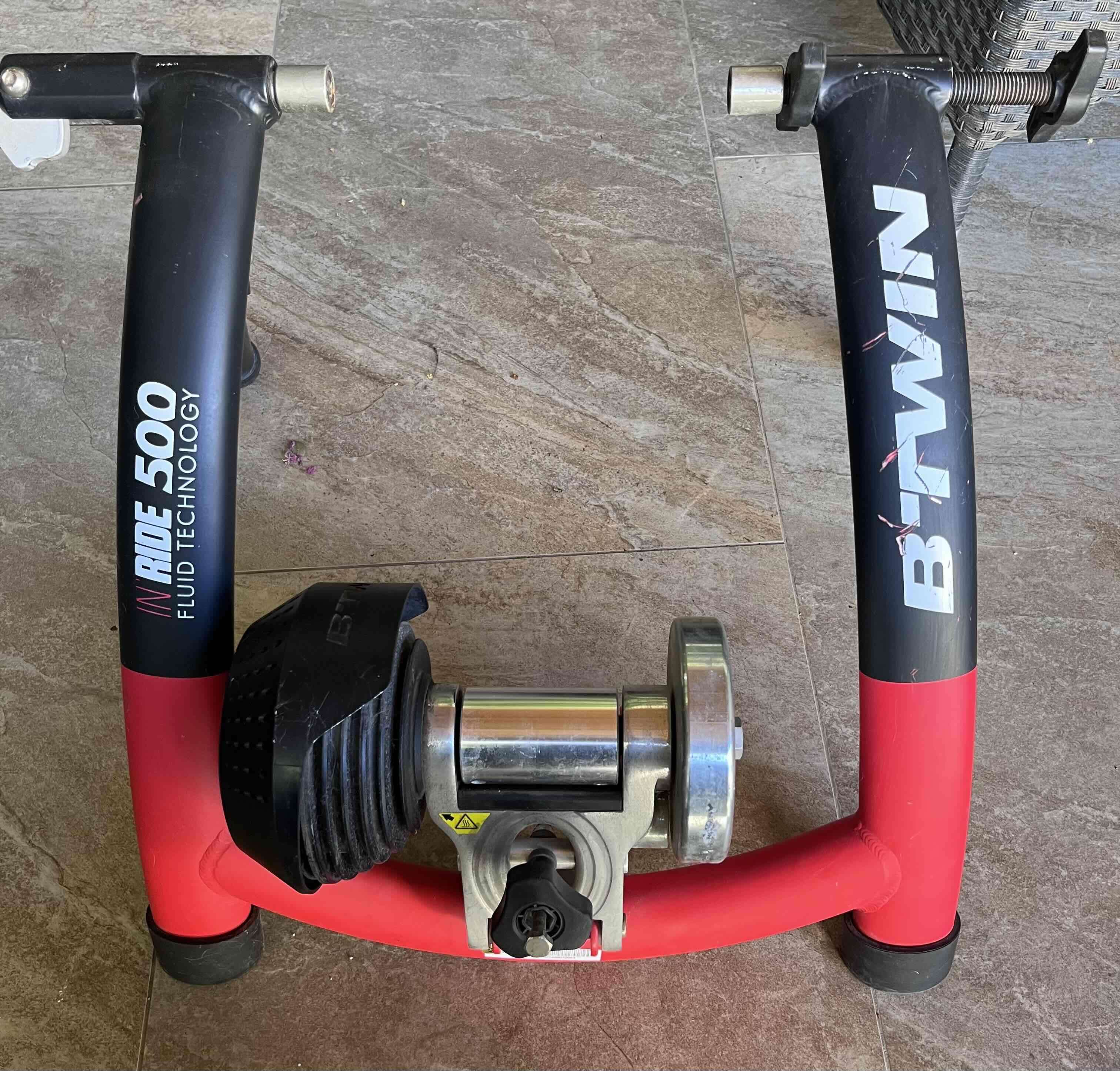 Soporte rodillo de bicicleta BTWIN - 2