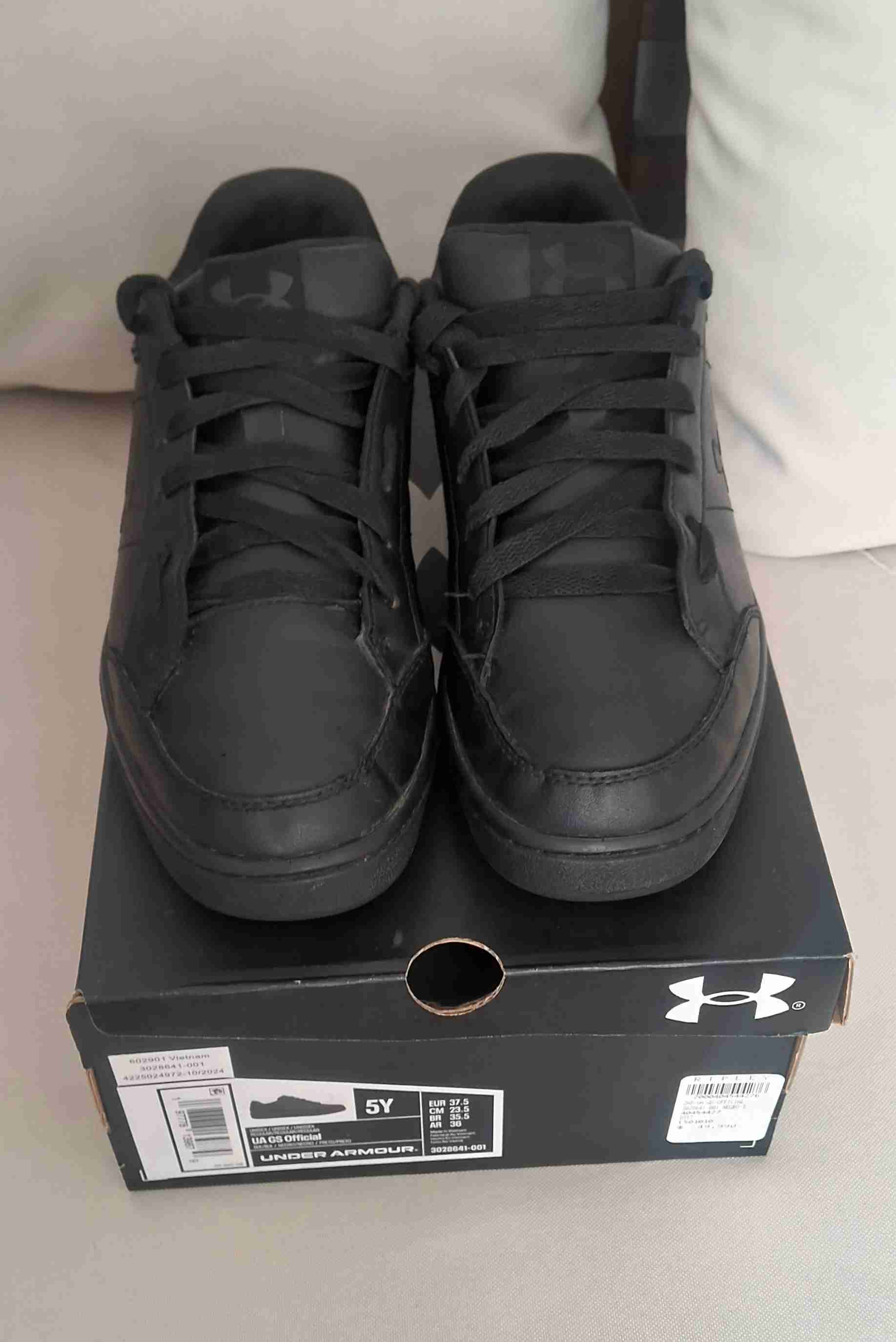 Zapatillas negras Under Armour - miniatura 3