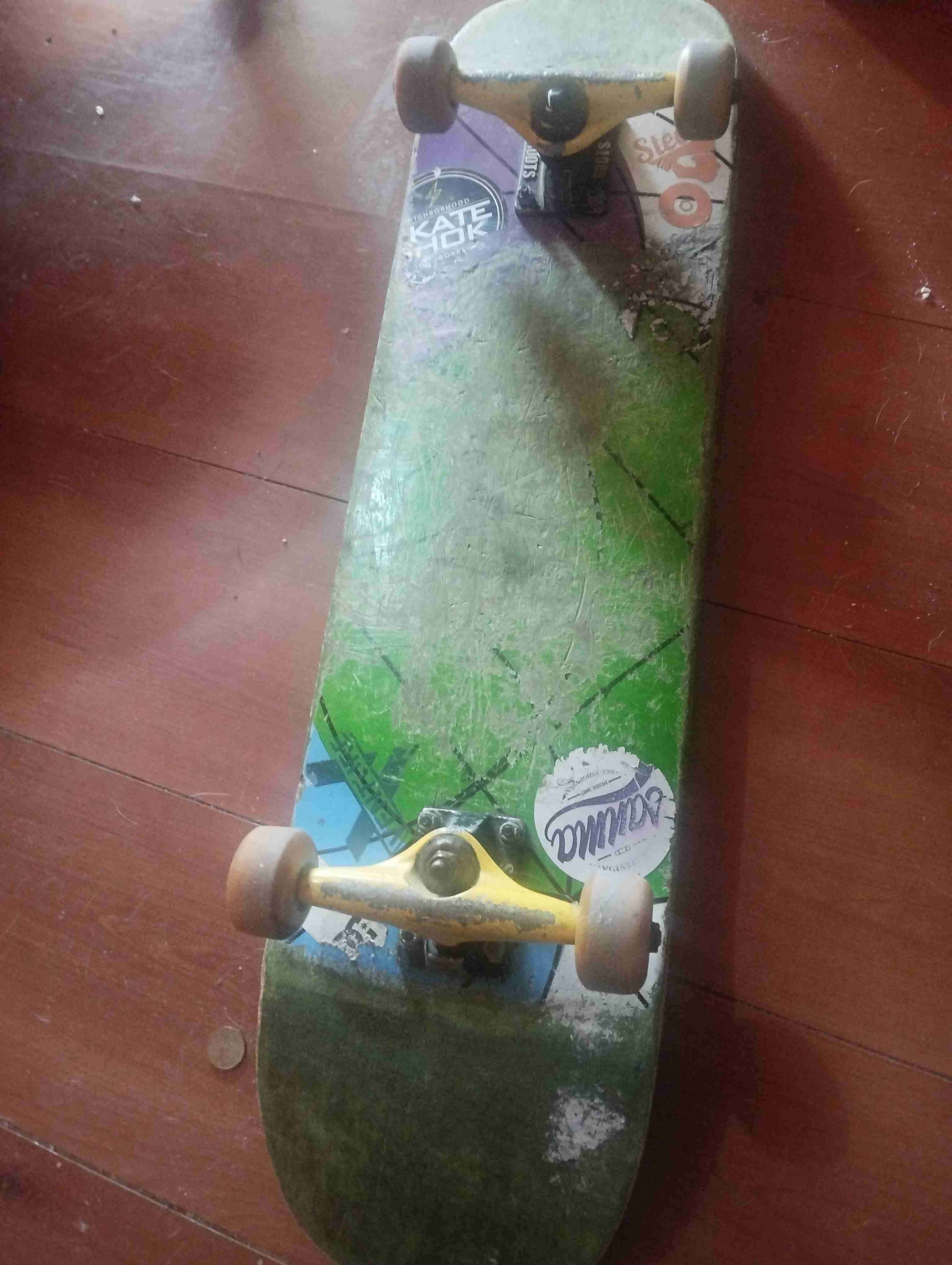 Tabla de skate Transher usada - miniatura 2