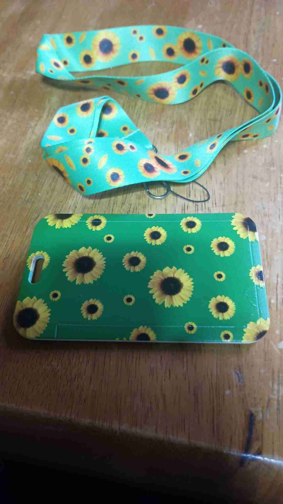 Lanyard con girasoles - miniatura 2