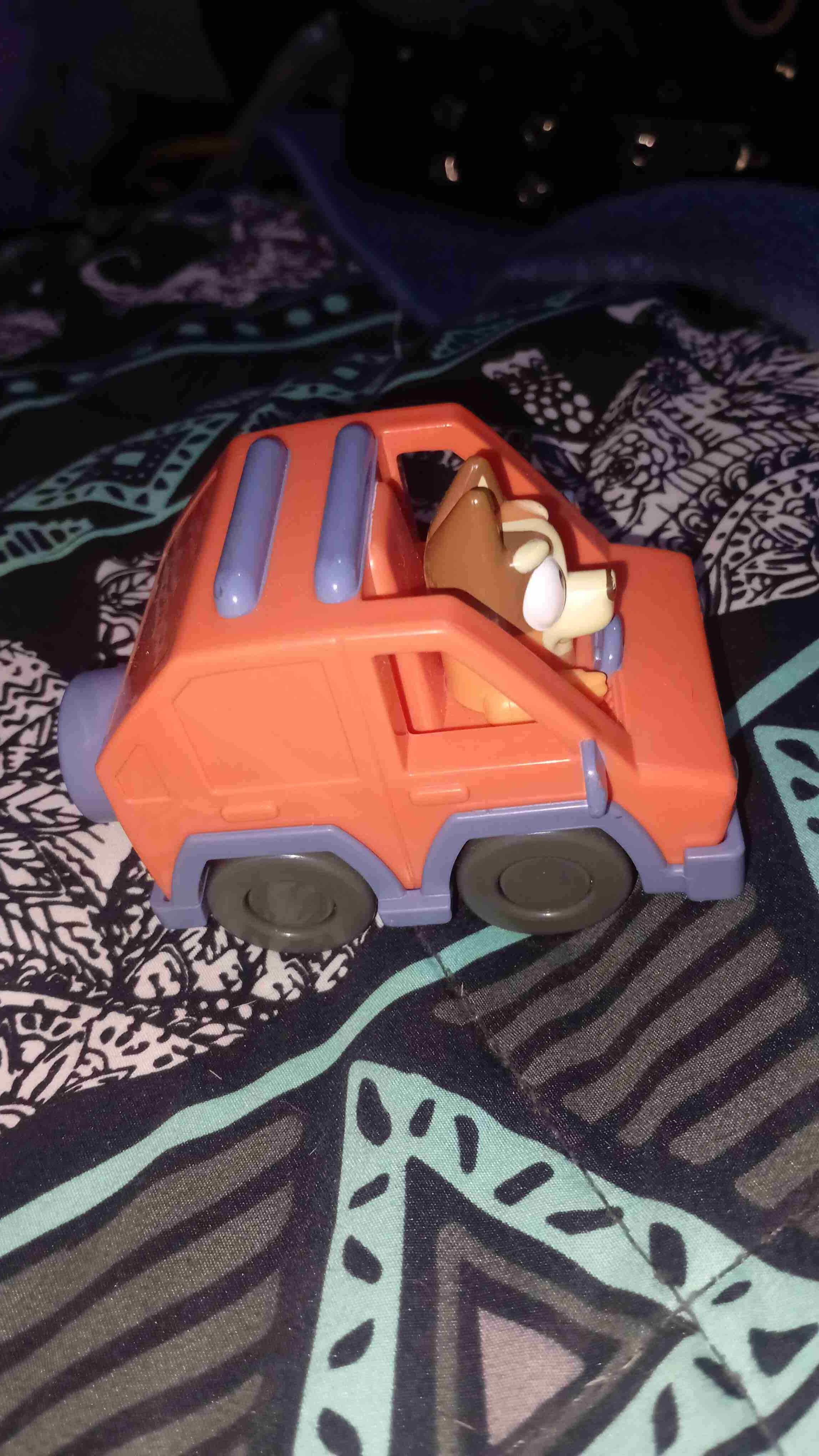 Carrito de la serie de bluey ,chili