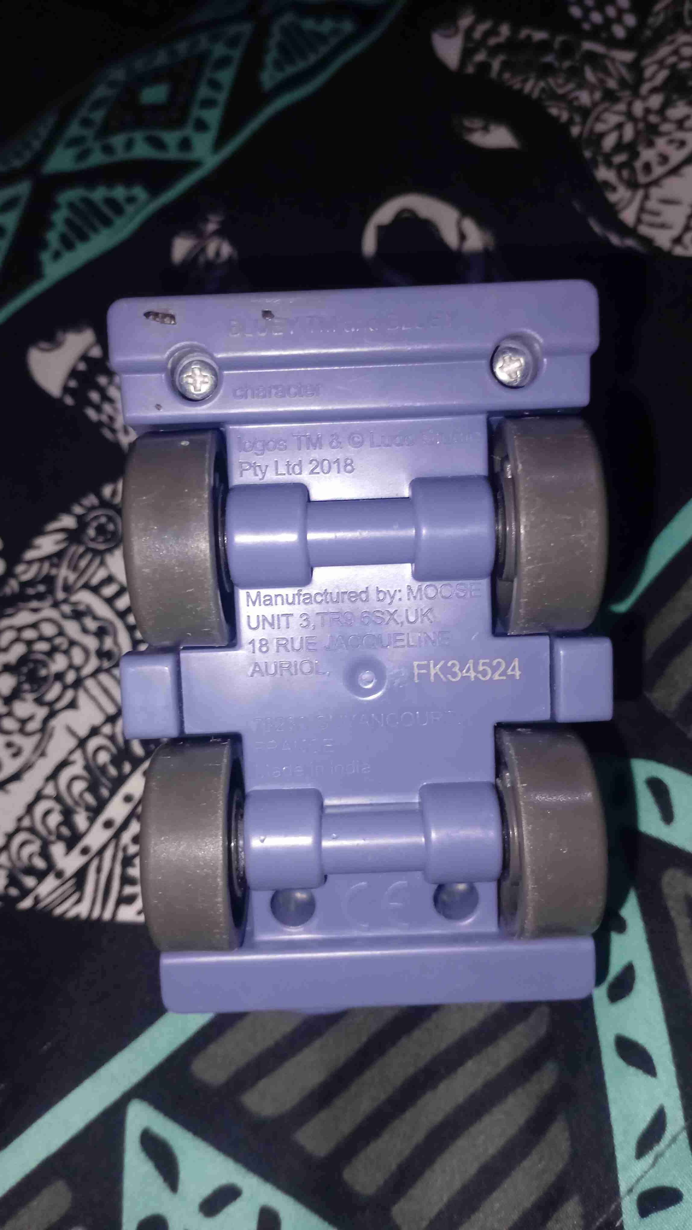 Carrito de la serie de bluey ,chili - miniatura 2