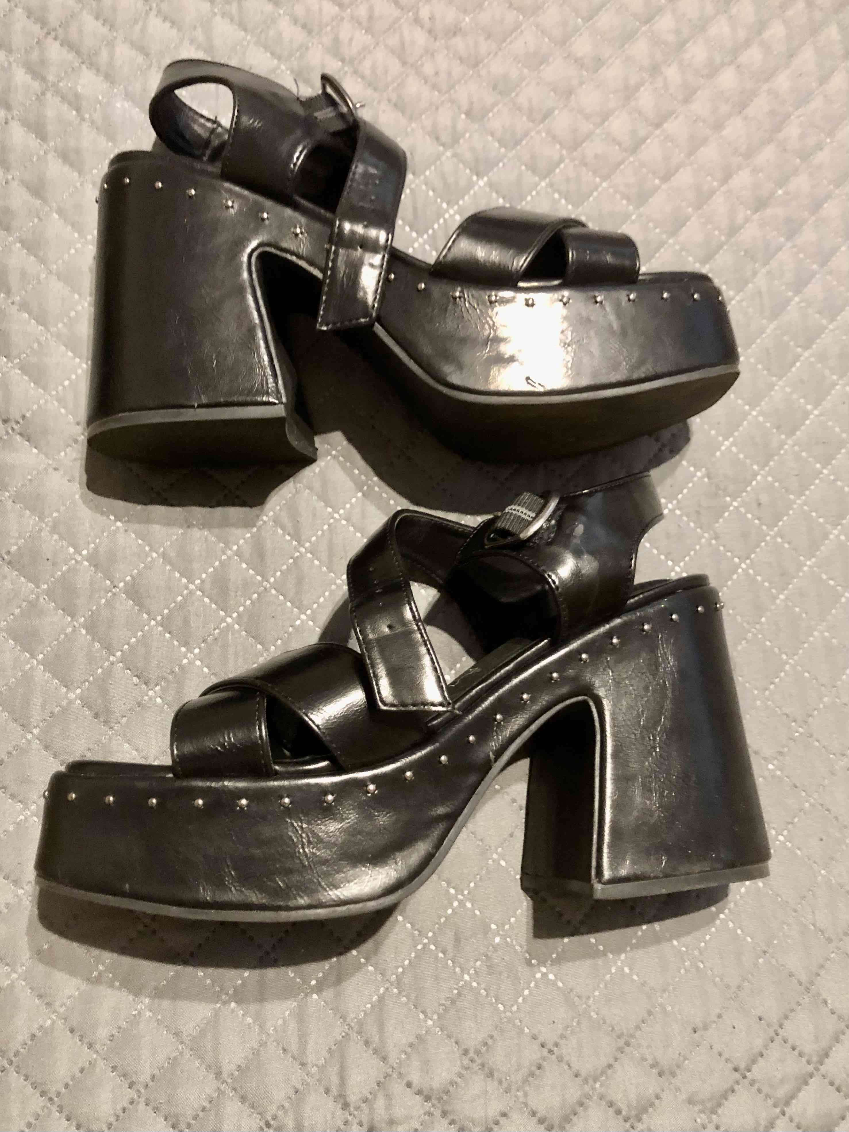 Sandalias negras Foster - miniatura 2