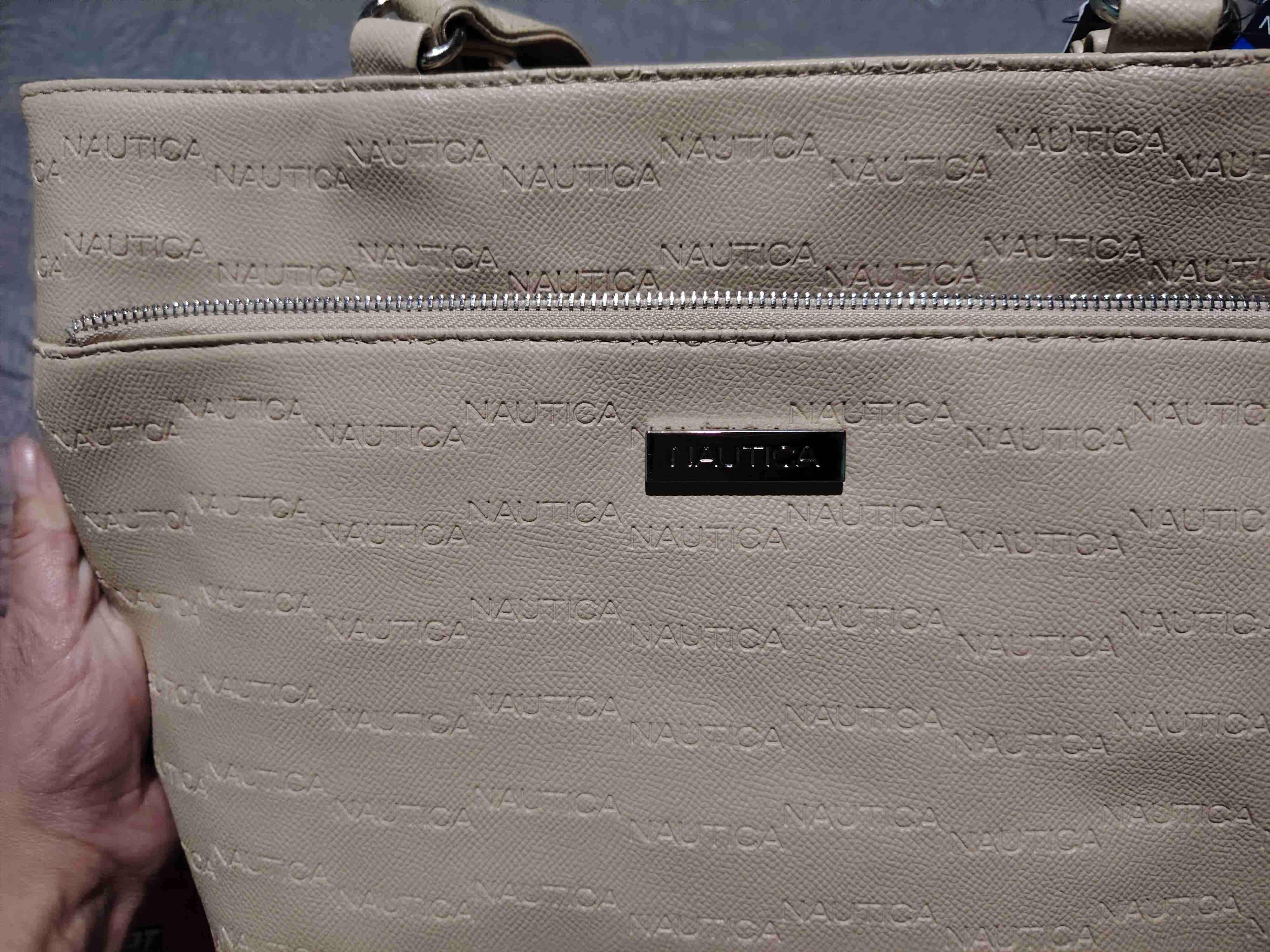 Cartera Nautica beige nueva - miniatura 2