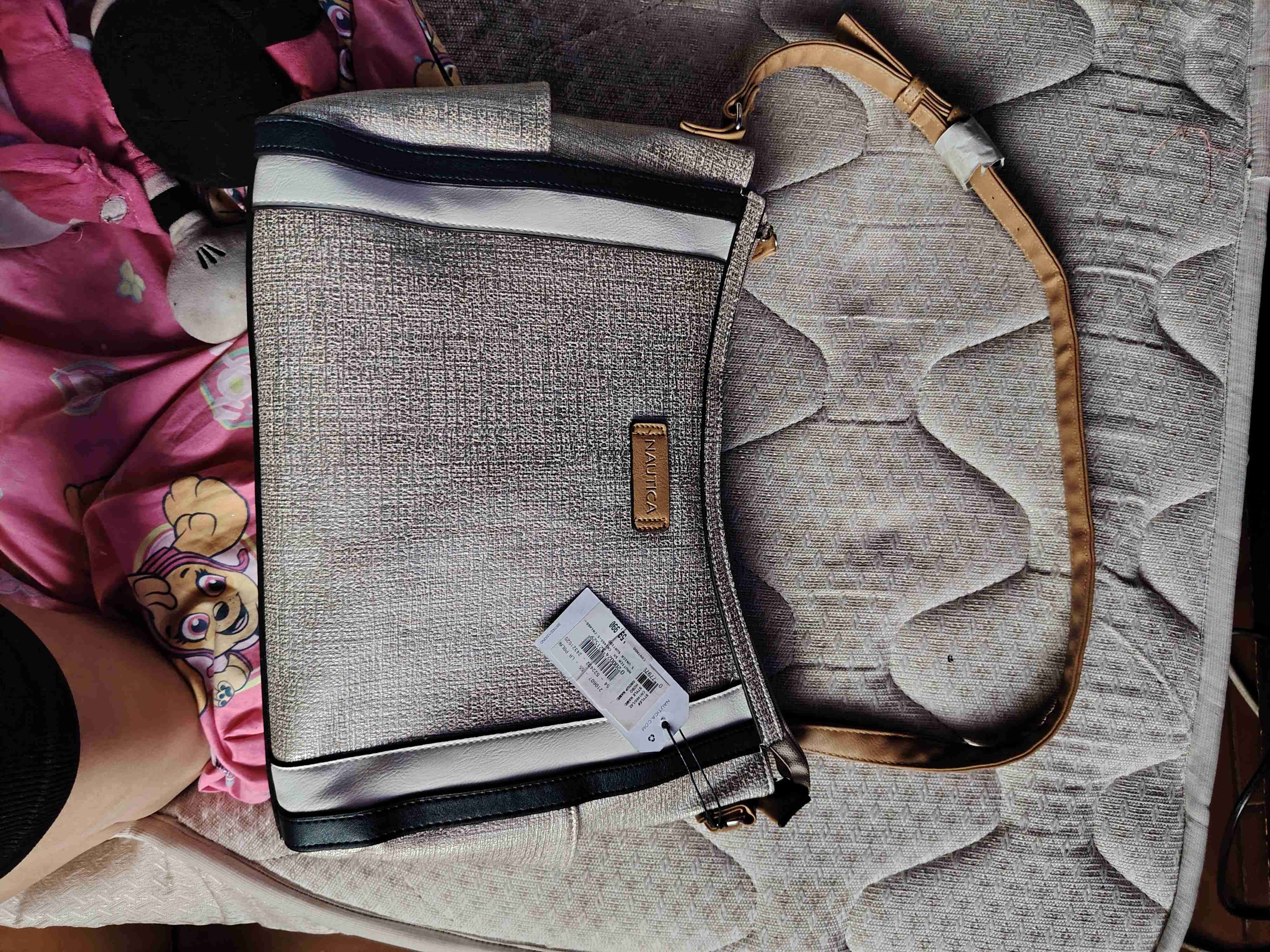 Cartera Nautica dorada y negra - miniatura 2