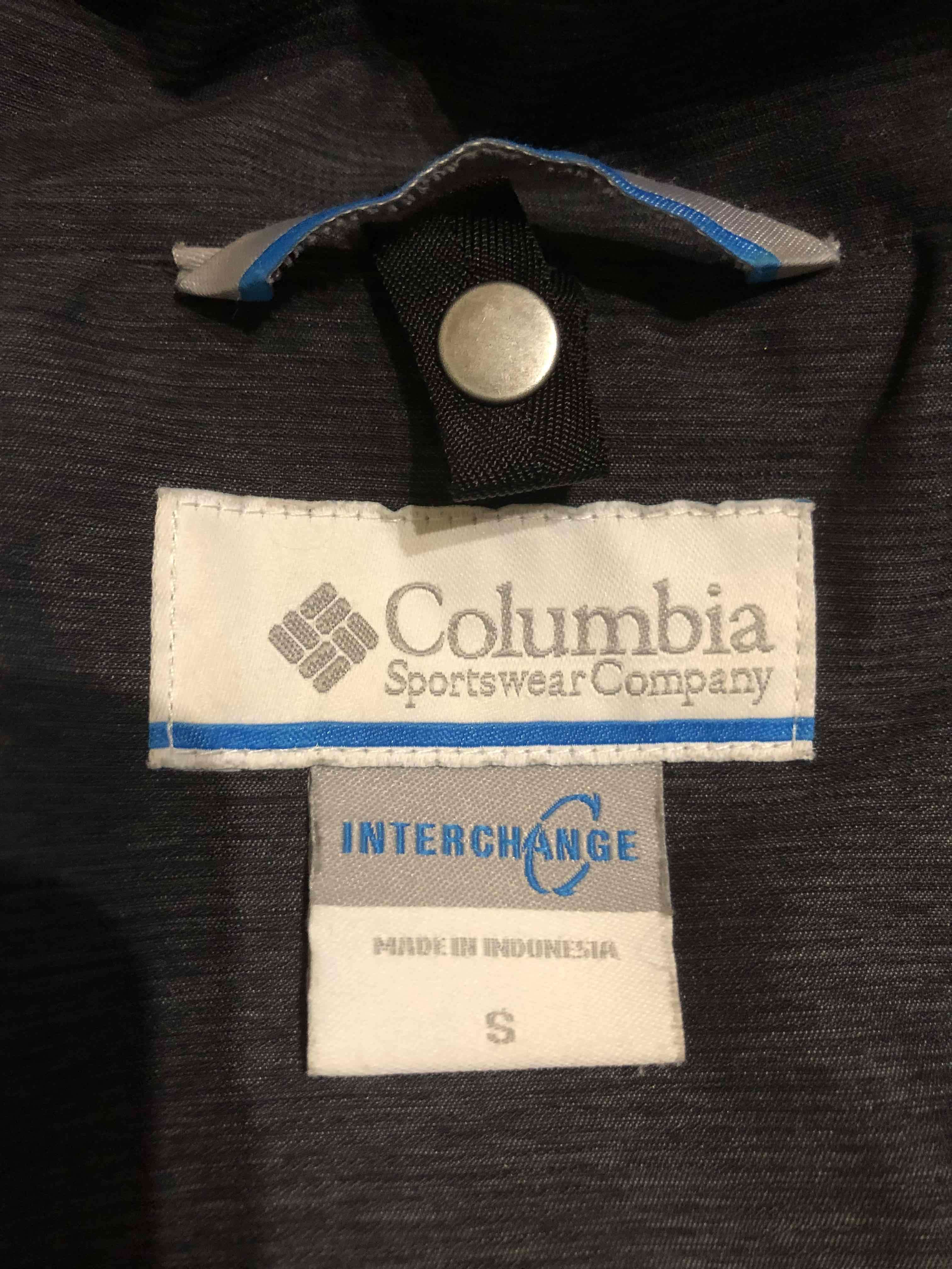 Chaqueta impermeable Columbia negra - miniatura 3