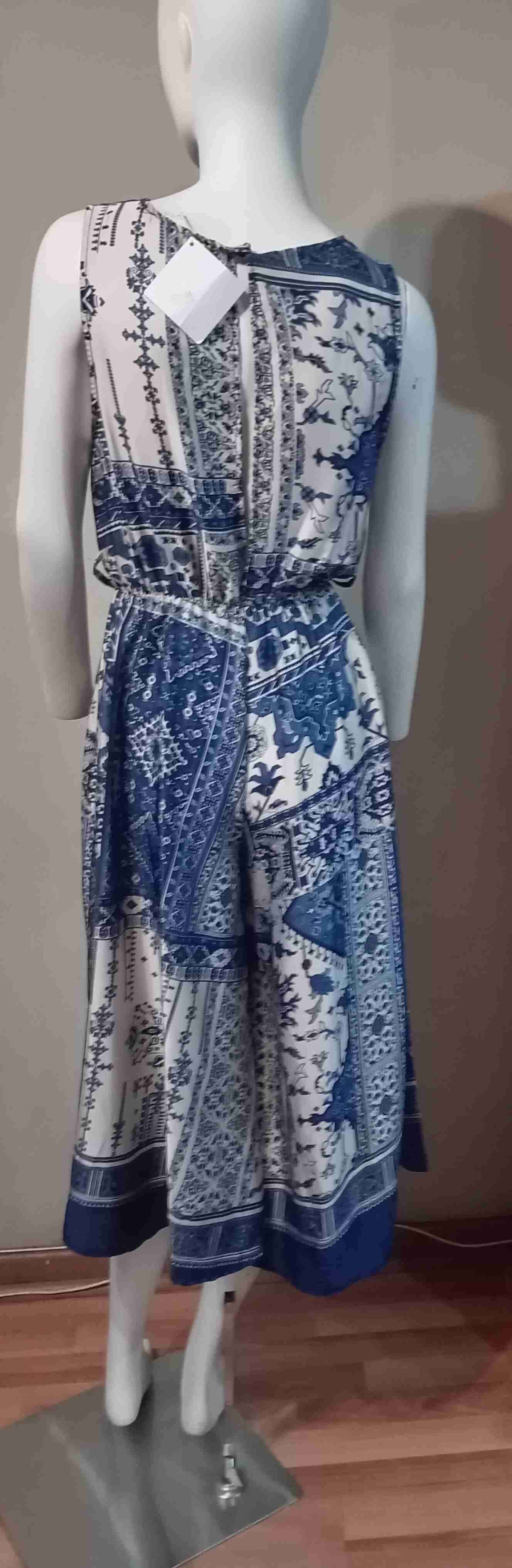 Enterito estampado azul y blanco - miniatura 3