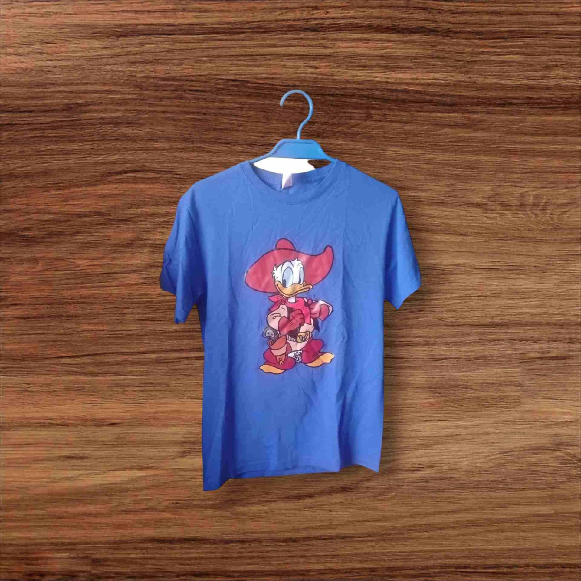 Polera azul con estampado de pato - miniatura 2