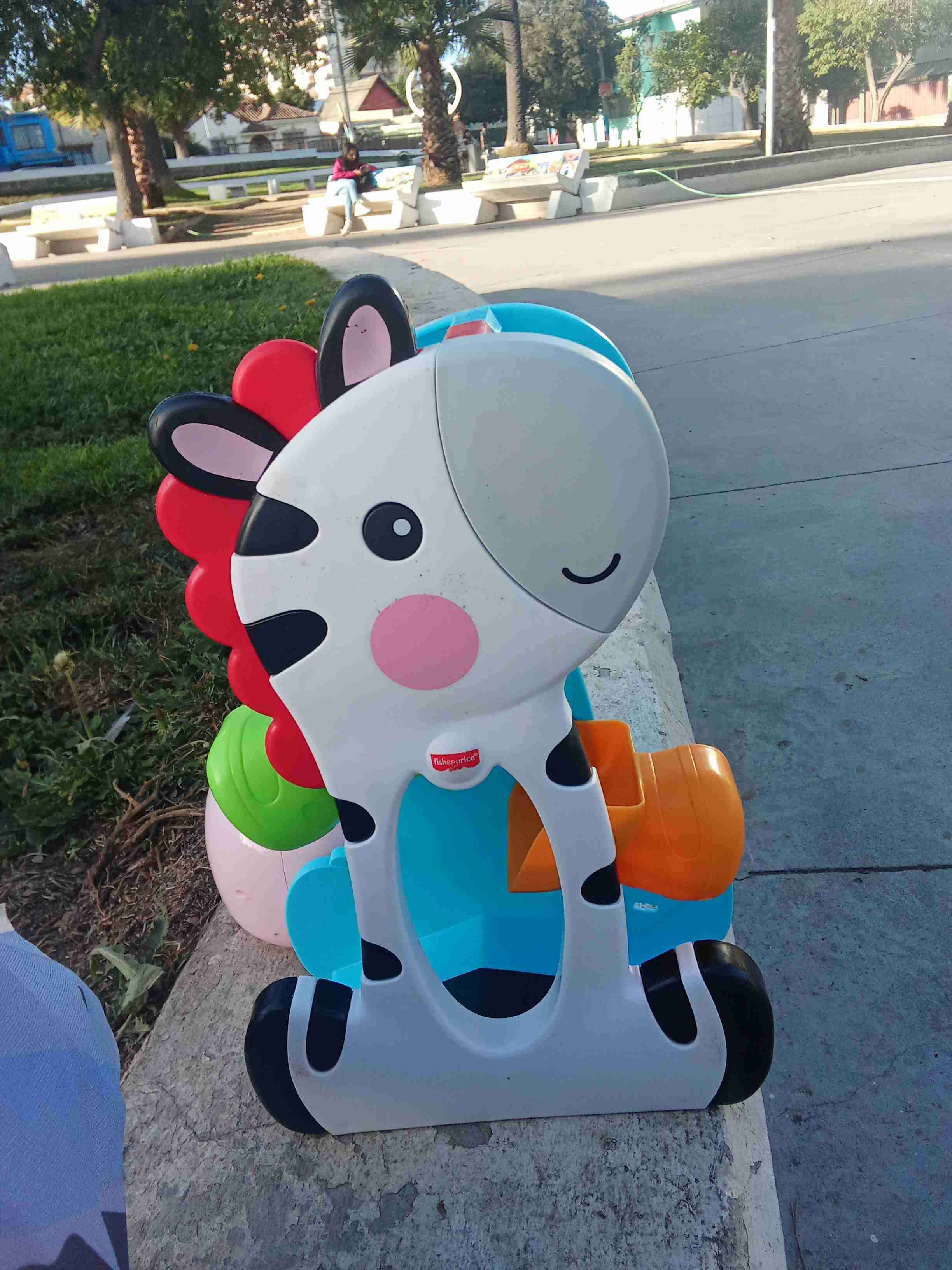 infantil cebra Fisher price