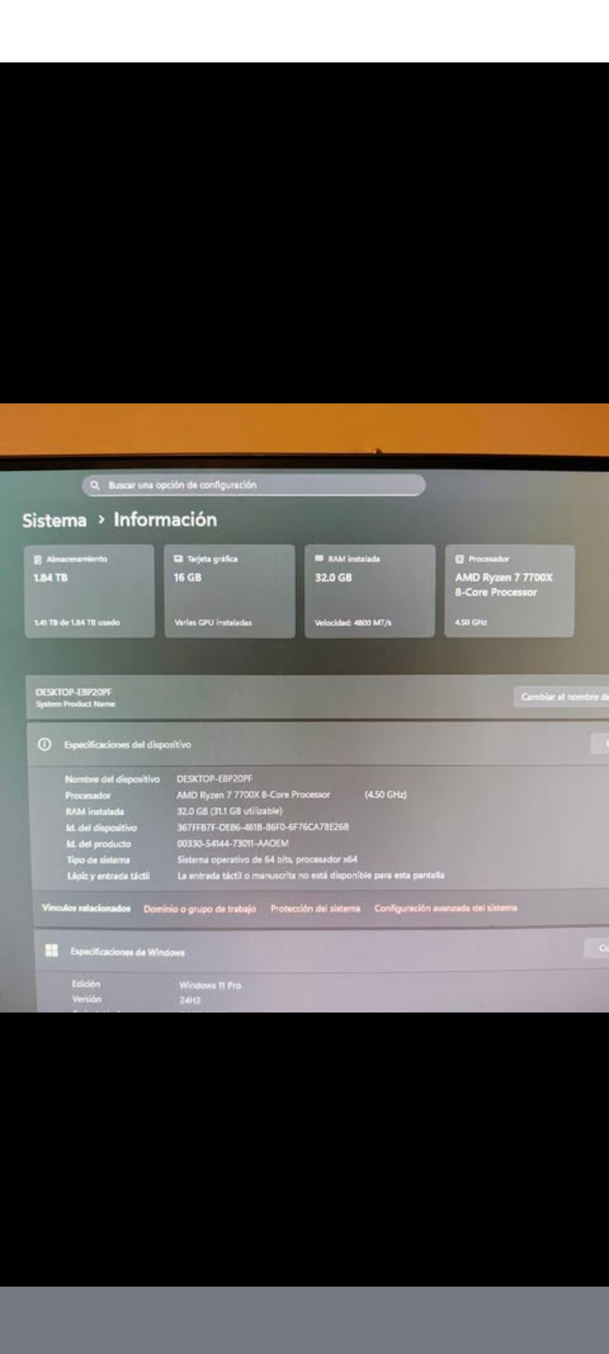 PC Gamer AMD, Ryzen 7 y RX9060XT - miniatura 3