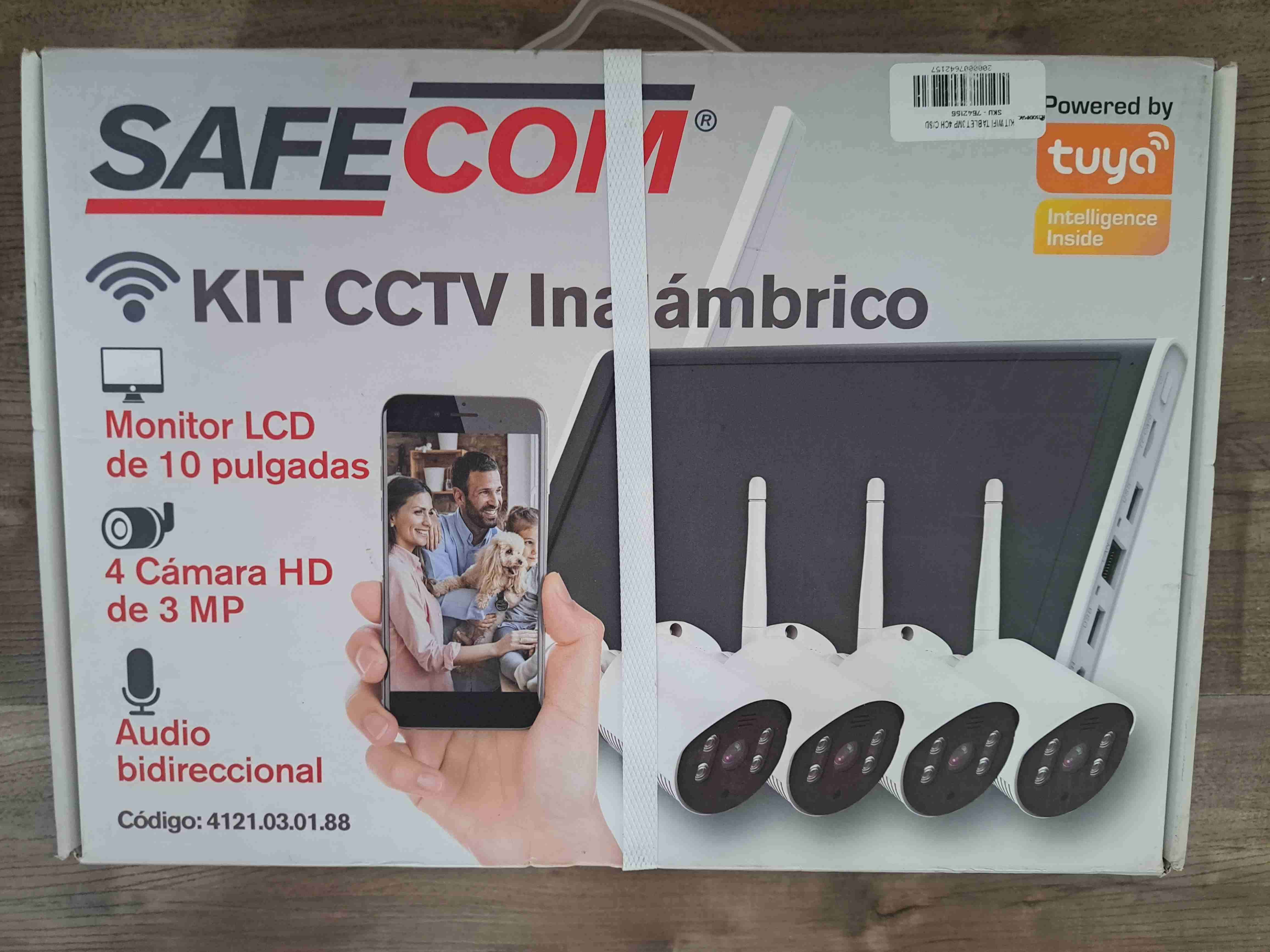 Kit CCTV Inalámbrico Safecom