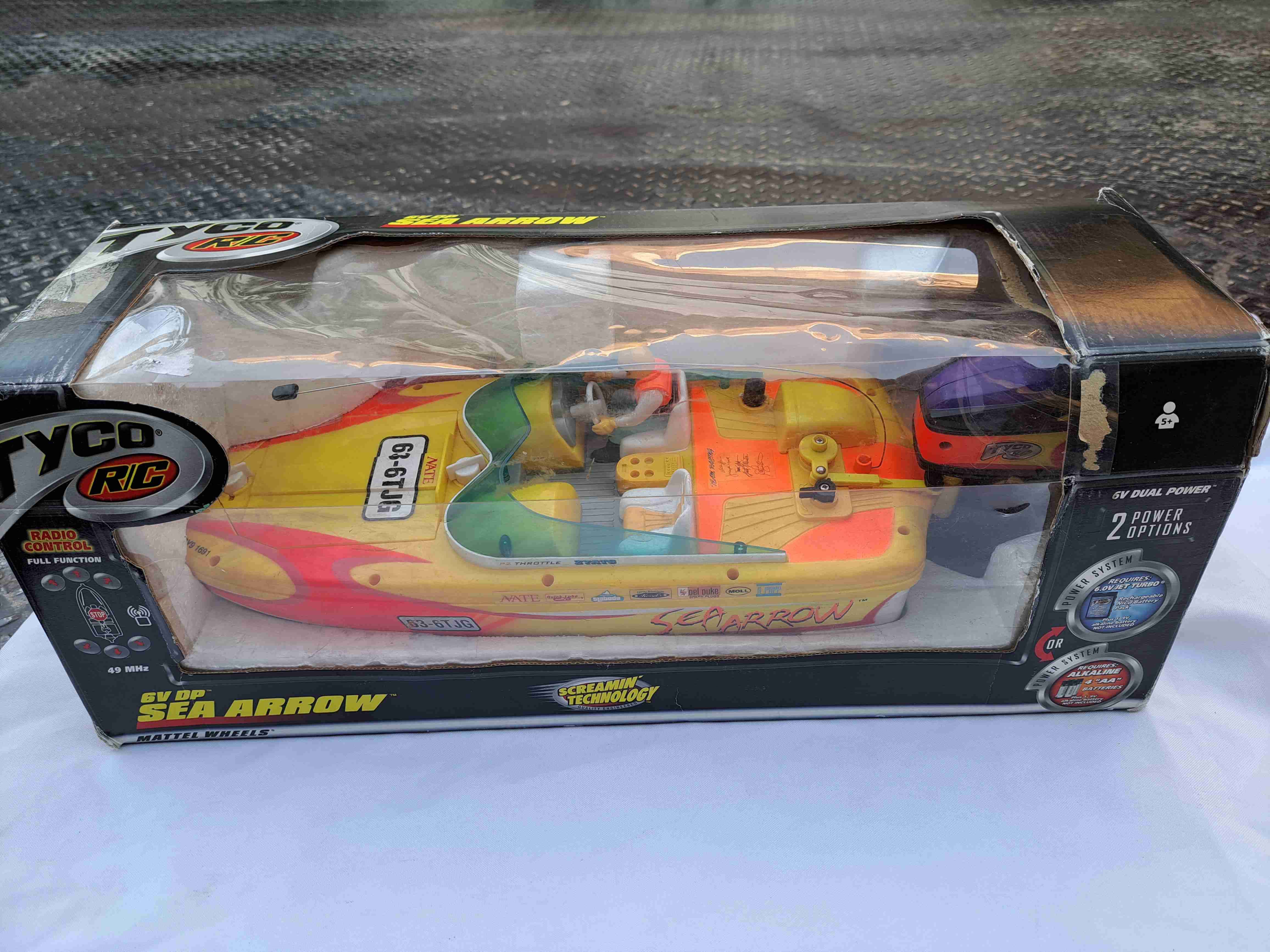Bote RC Tyco Sea Arrow