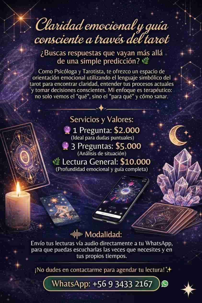Lectura de Tarot✨️