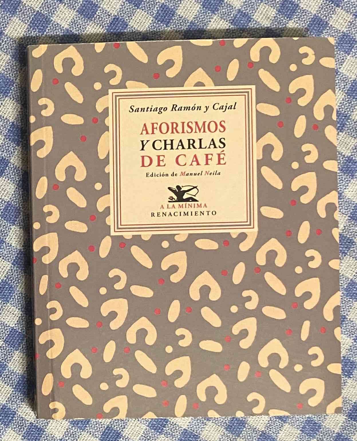 Libro Aforismos y Charlas de Café