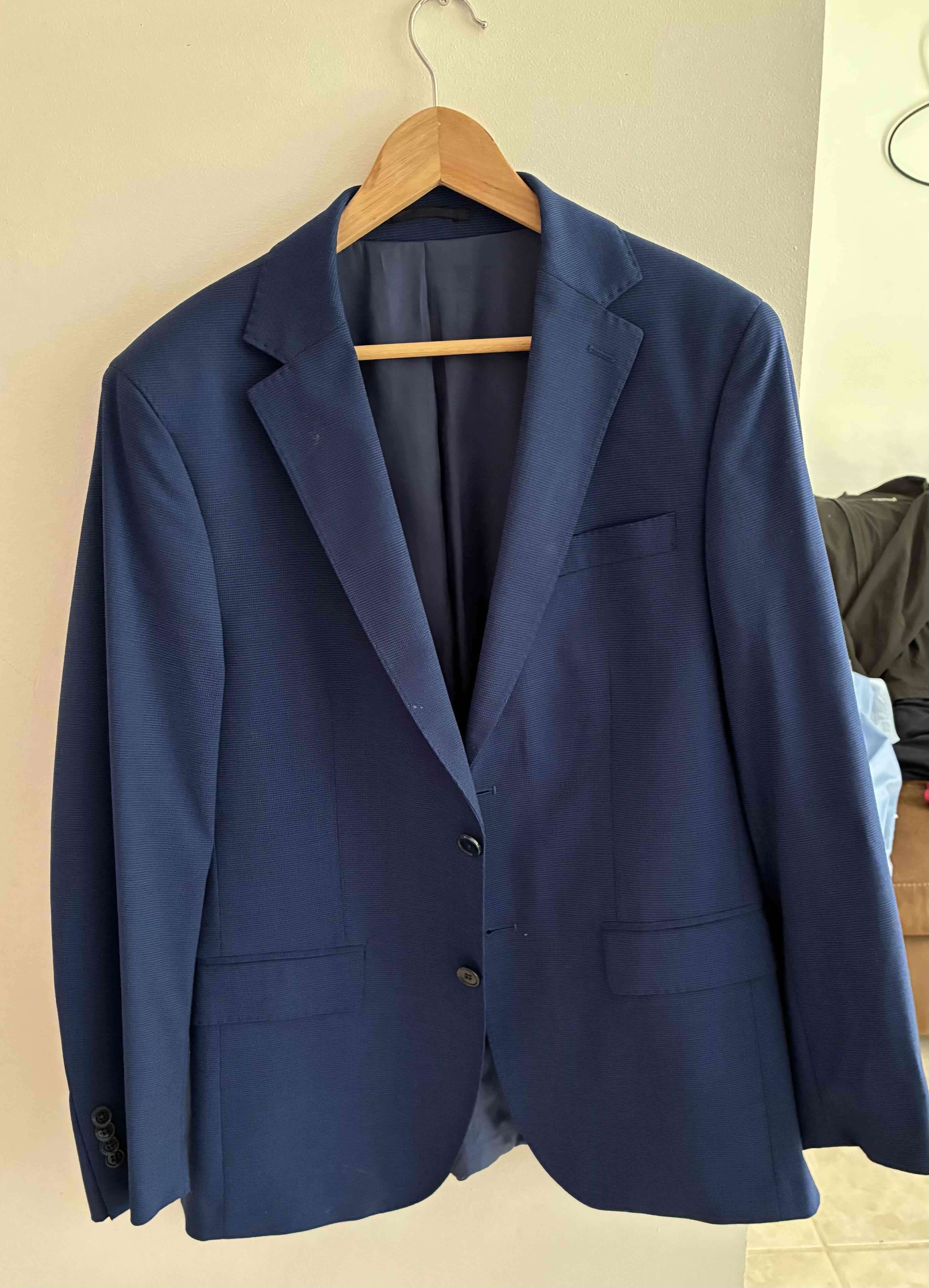 Blazers azul marino y negro elegante