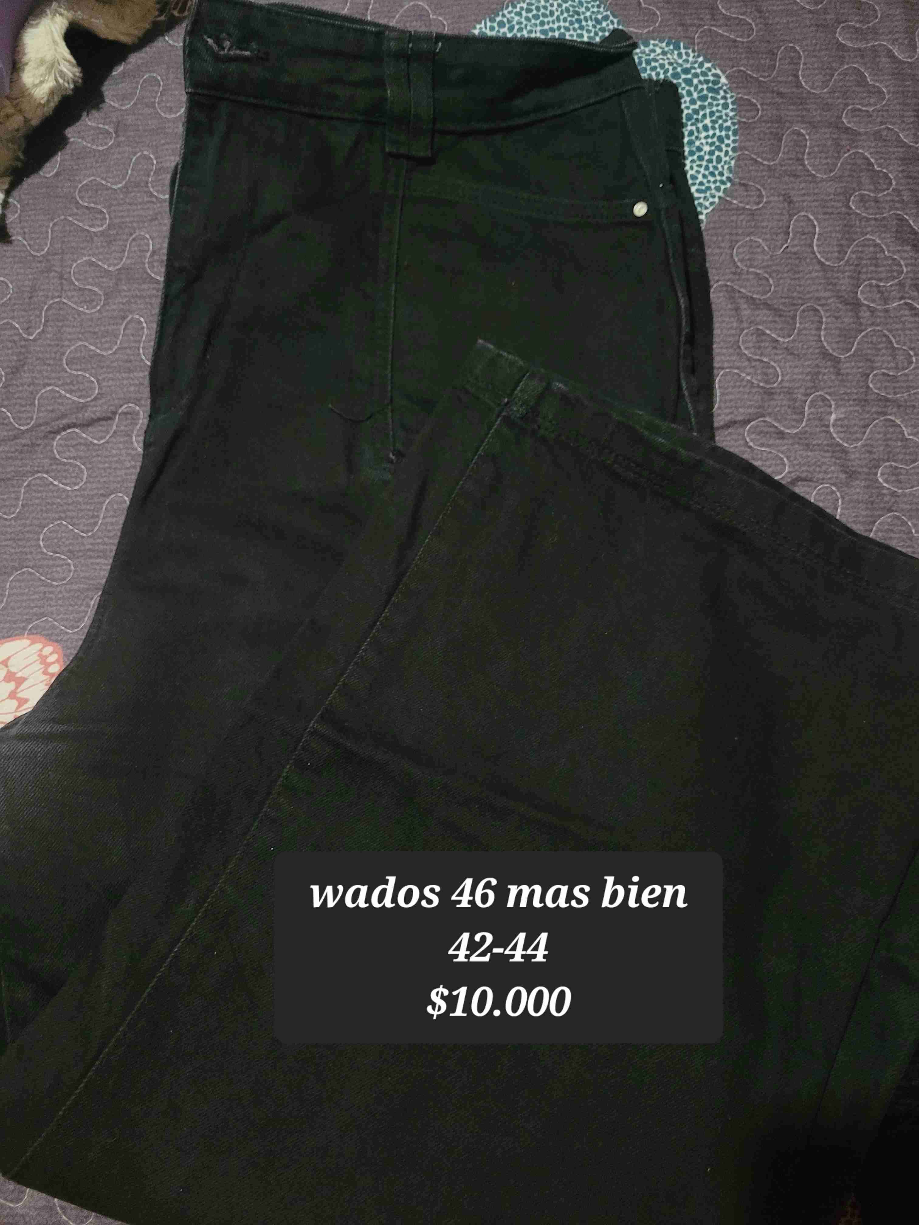 Jeans negros talla 42-44