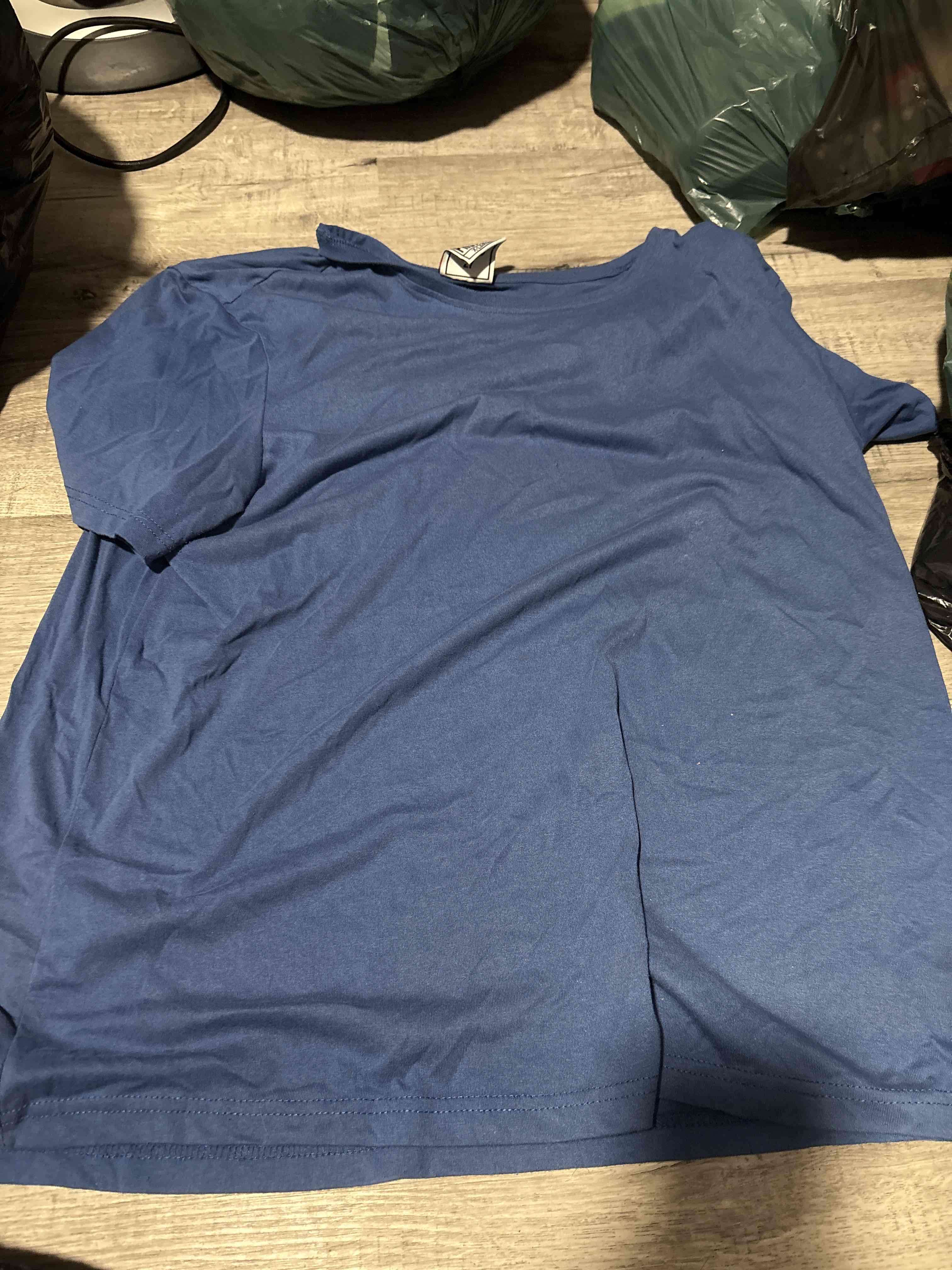 Polera azul de hombre