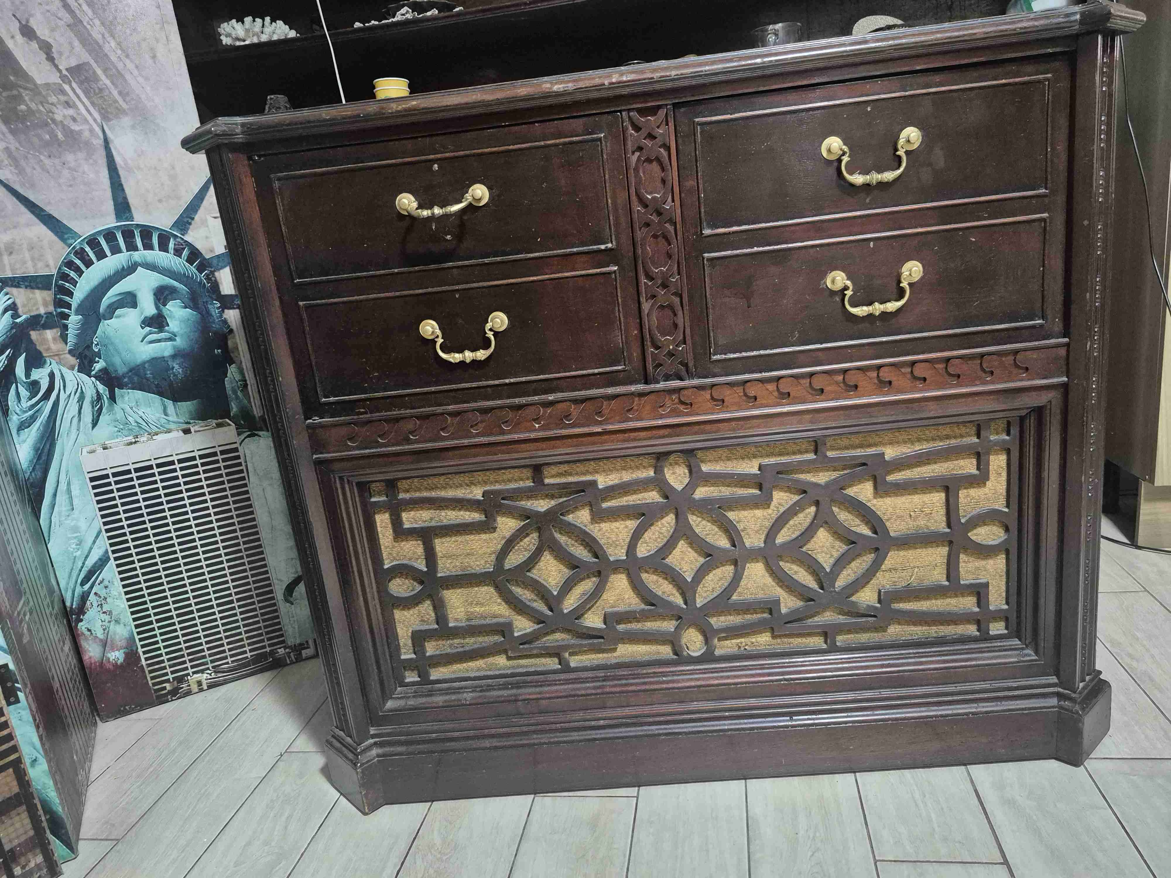 Mueble antiguo de madera - miniatura 3