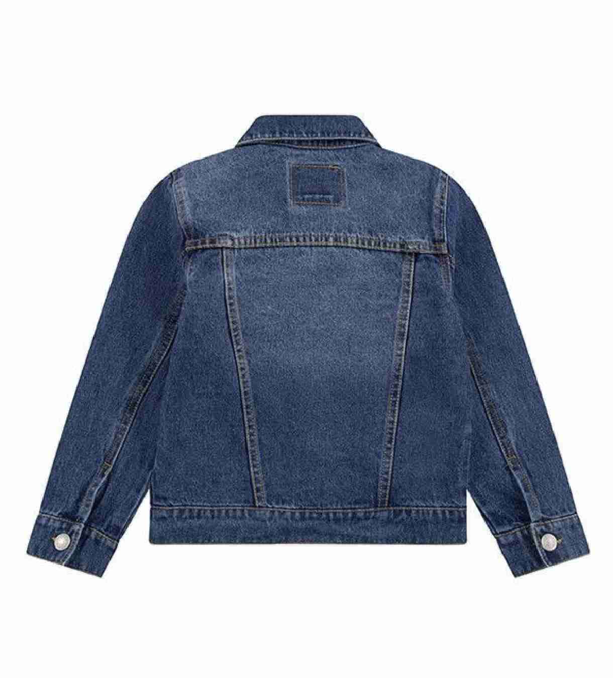 Chaqueta de mezclilla azul talla 5 - miniatura 2