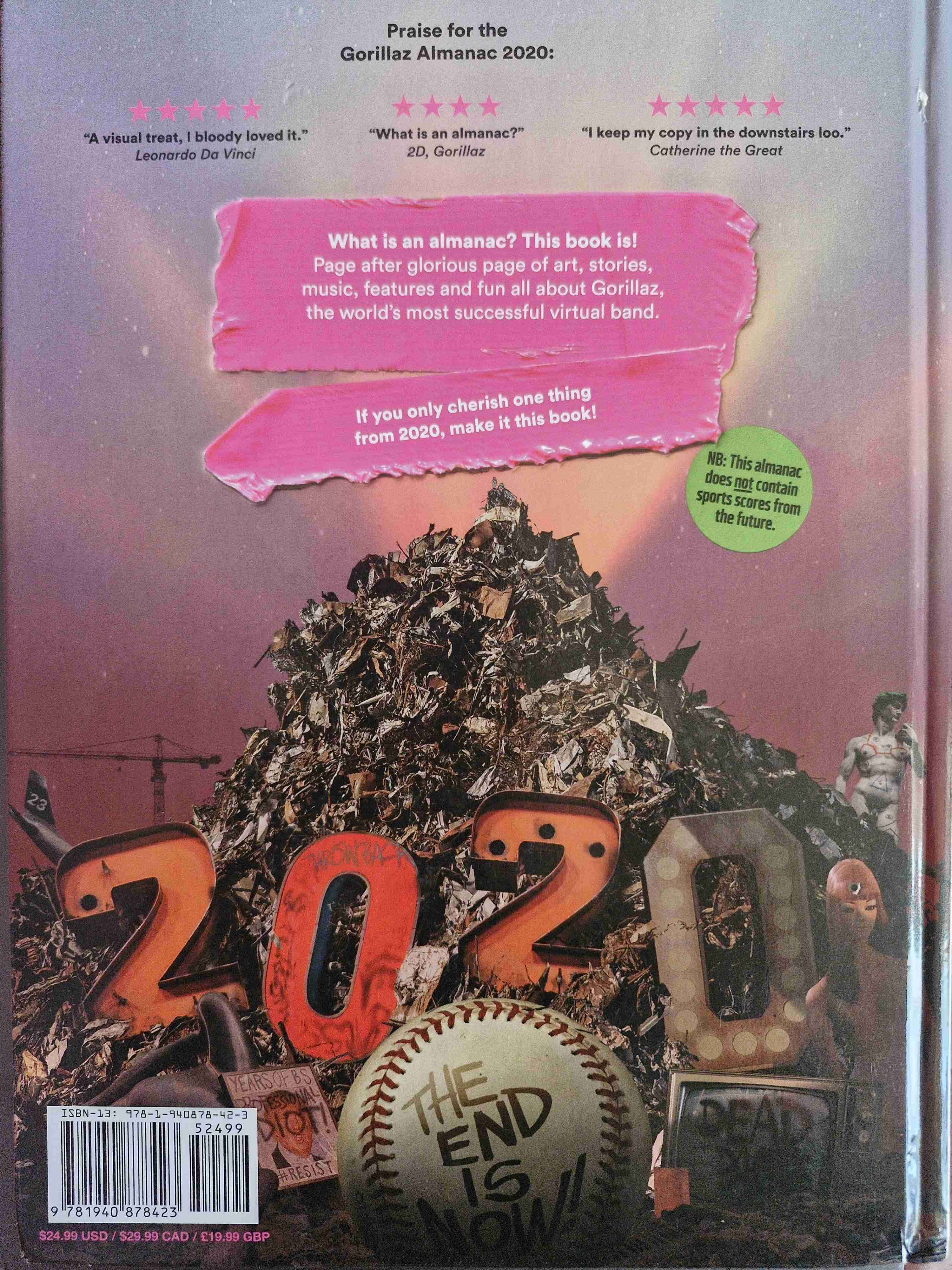 Gorillaz Almanac 2020 - miniatura 2