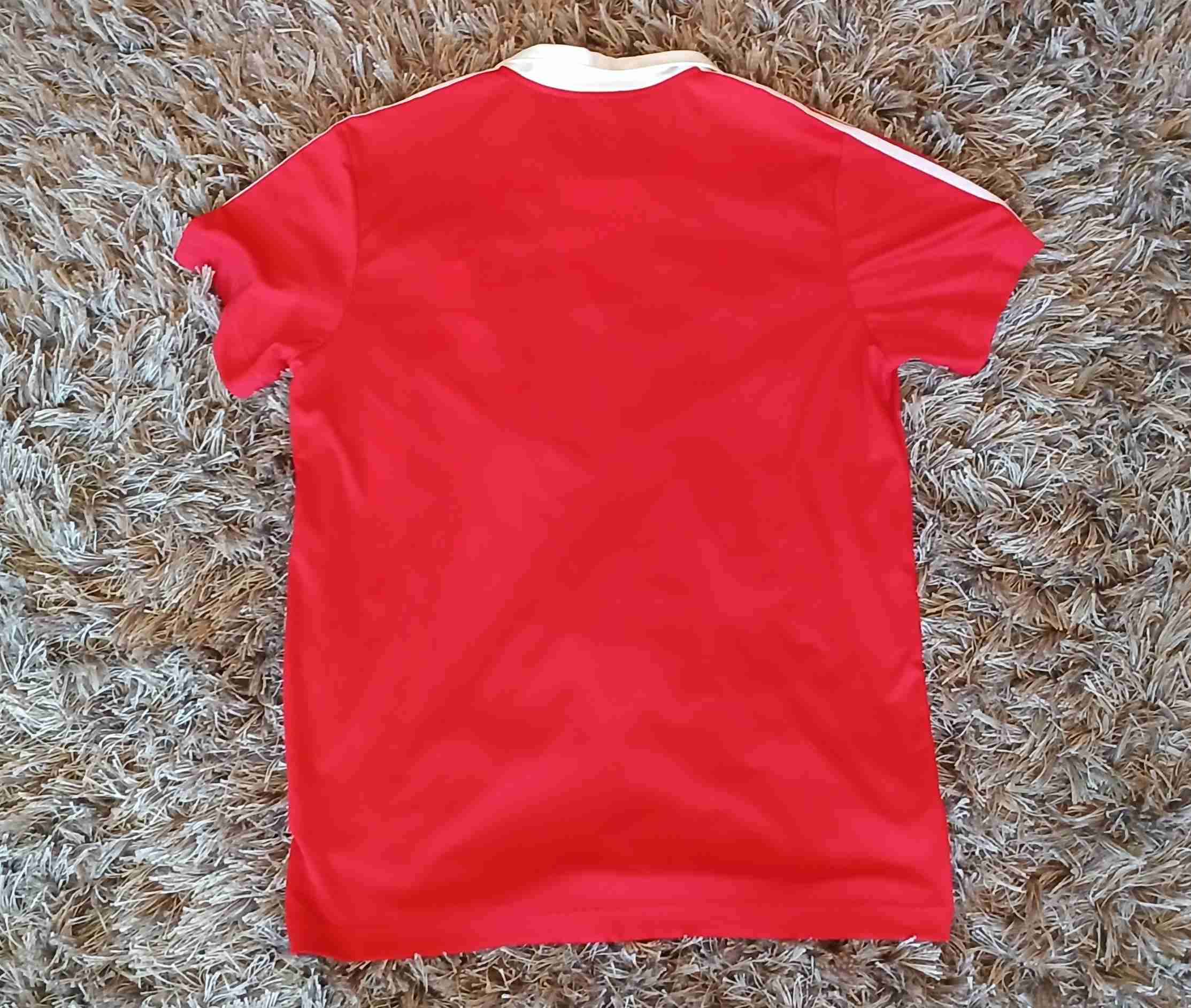 Camiseta roja vintage Adidas Chile - miniatura 2