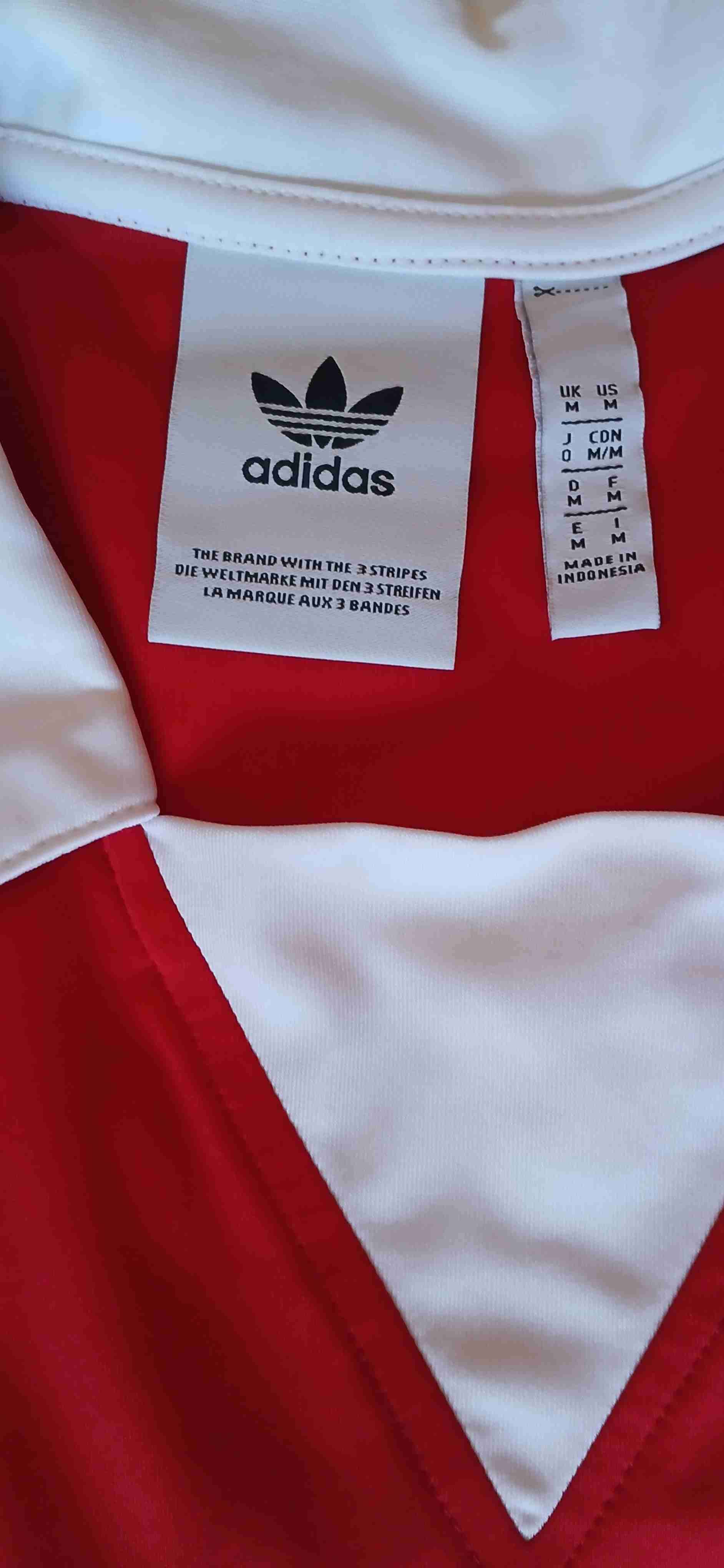 Camiseta roja vintage Adidas Chile - miniatura 3
