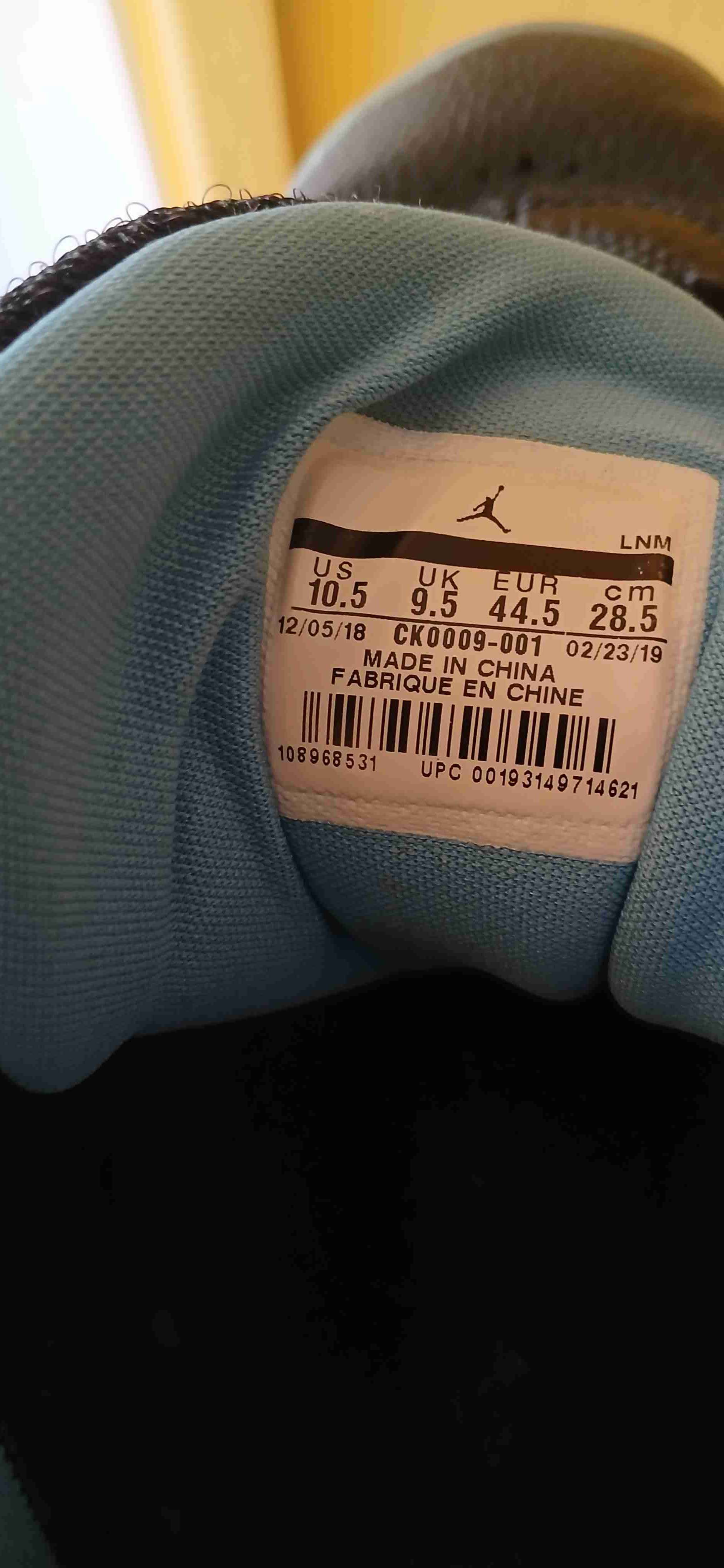 Zapatillas negras rojas y azules Jordan Jumpman - miniatura 5