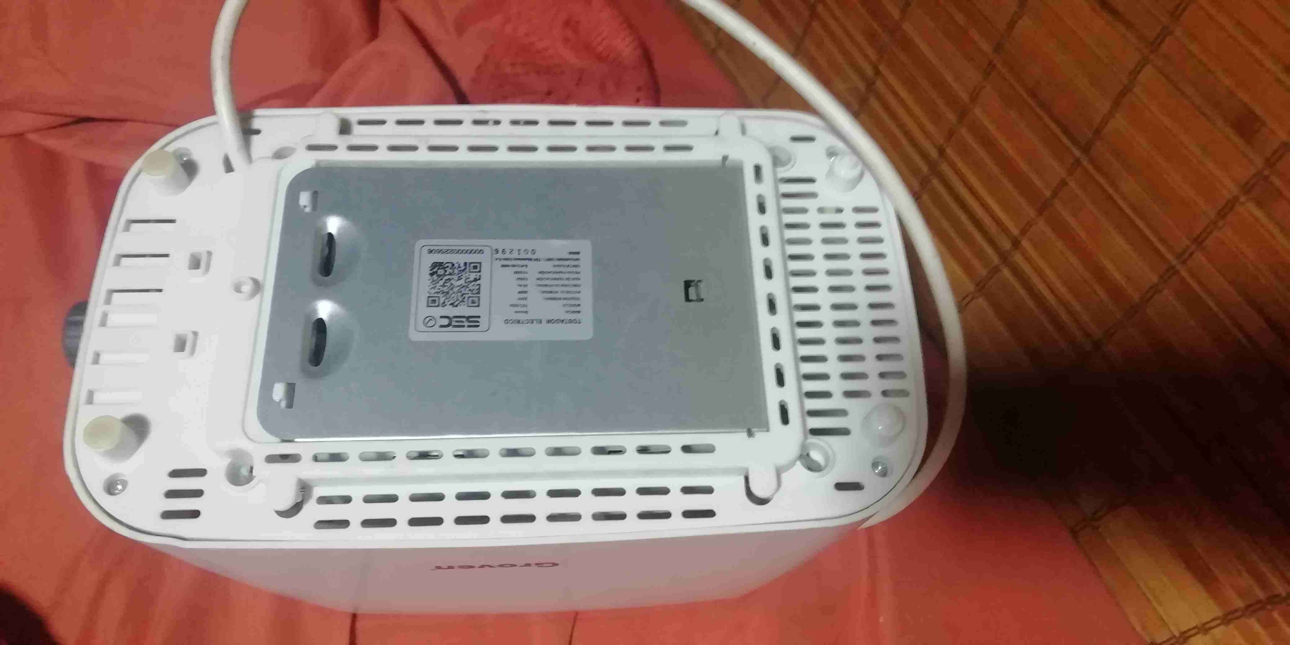 Tostadora Groven blanca de dos ranuras - miniatura 3