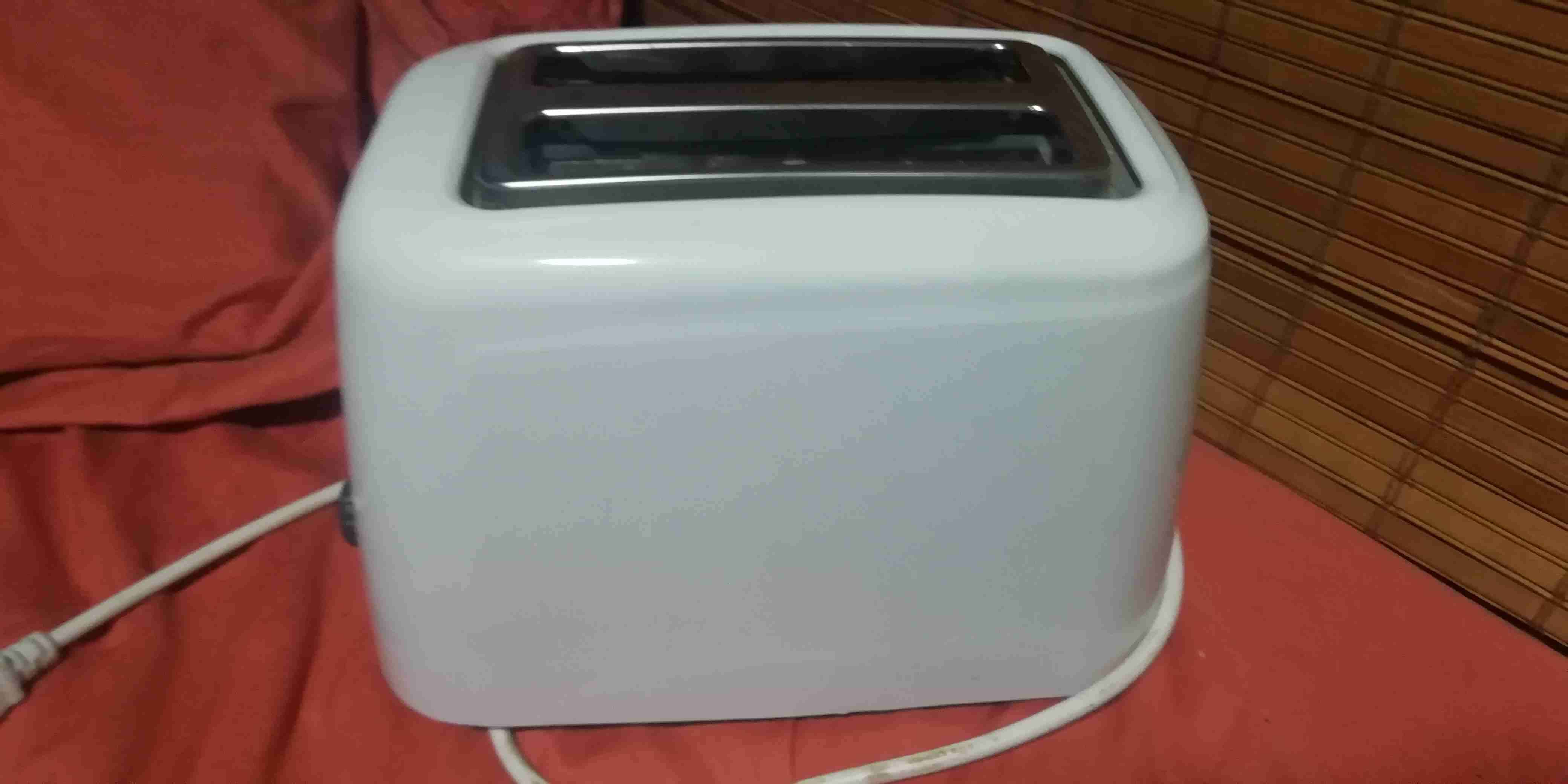 Tostadora Groven blanca de dos ranuras - miniatura 4