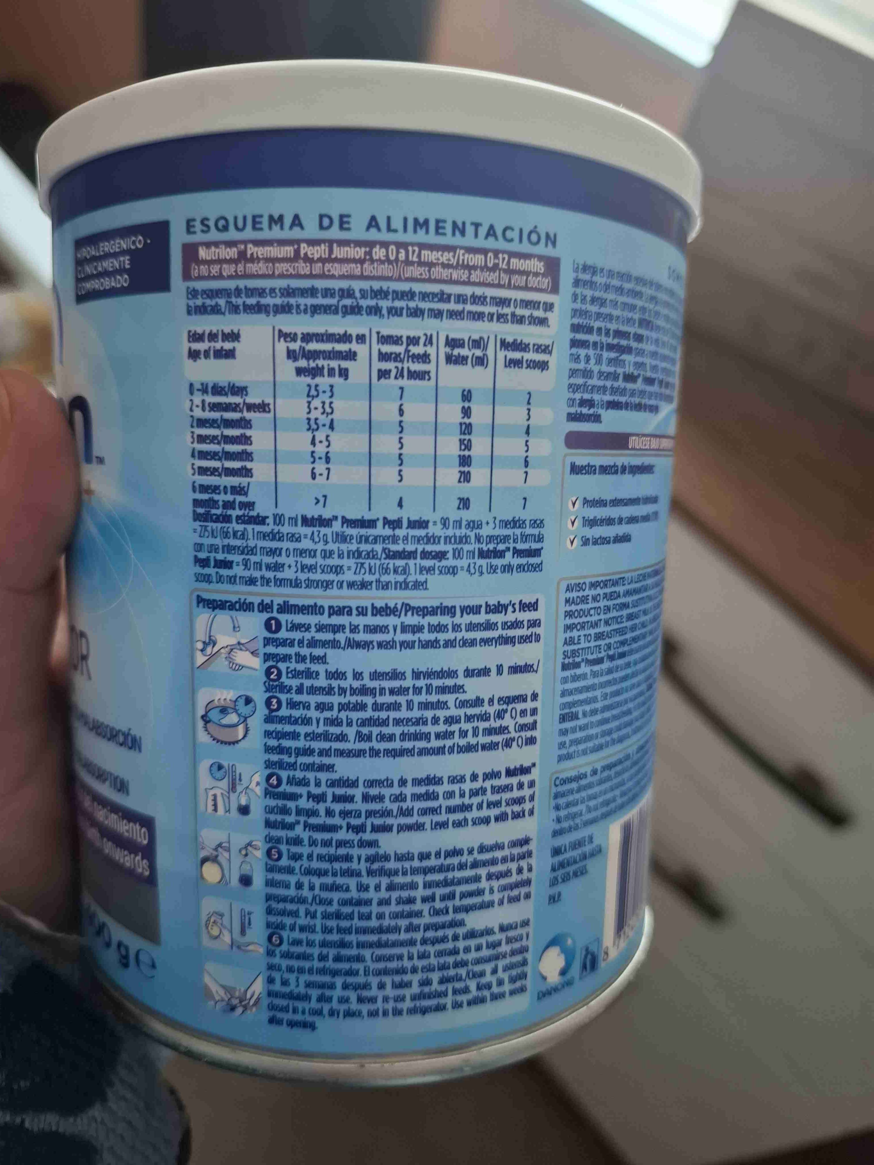 Fórmula Nutrilon Pepti Junior 400g - miniatura 2