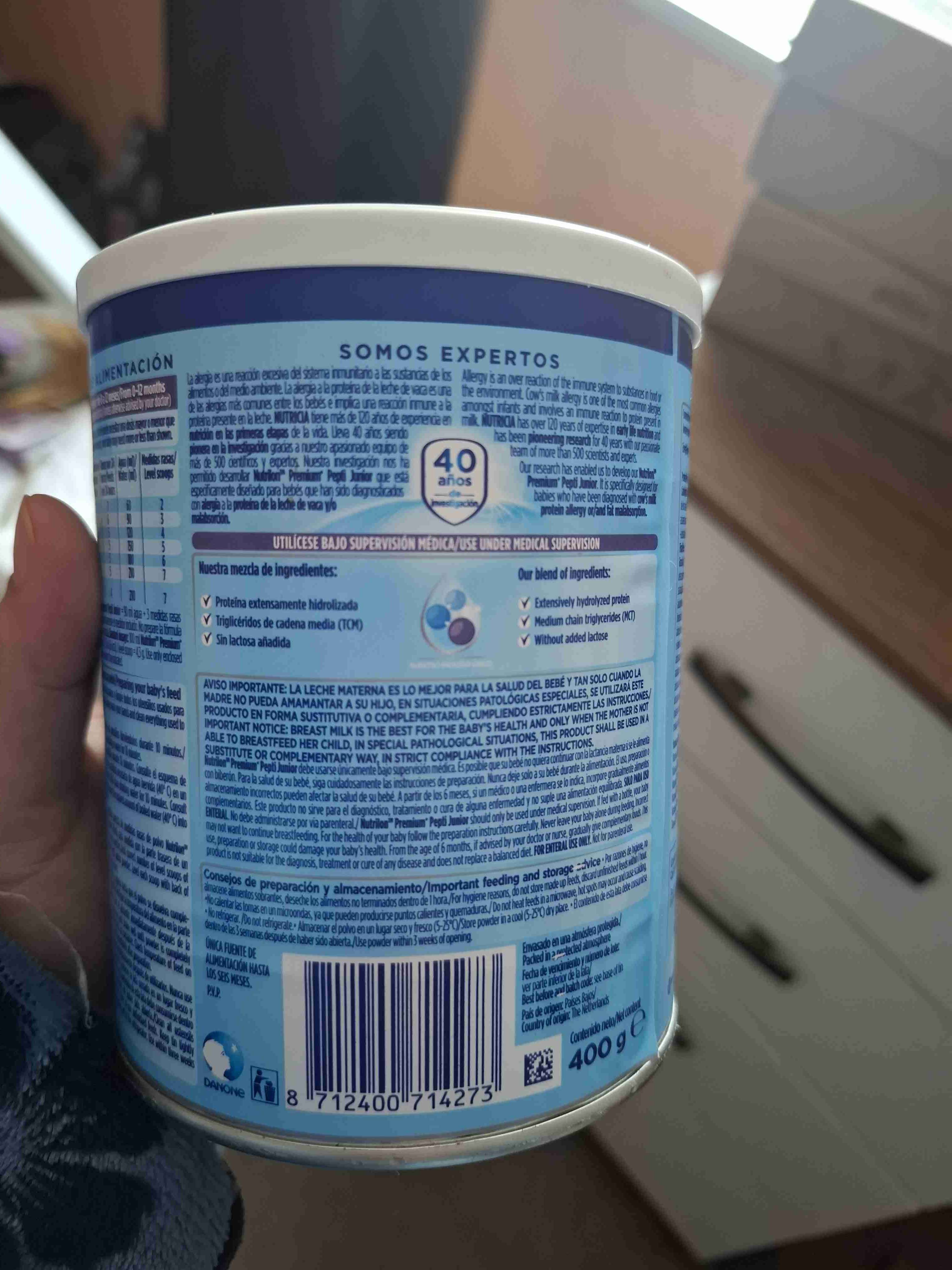 Fórmula Nutrilon Pepti Junior 400g - miniatura 3