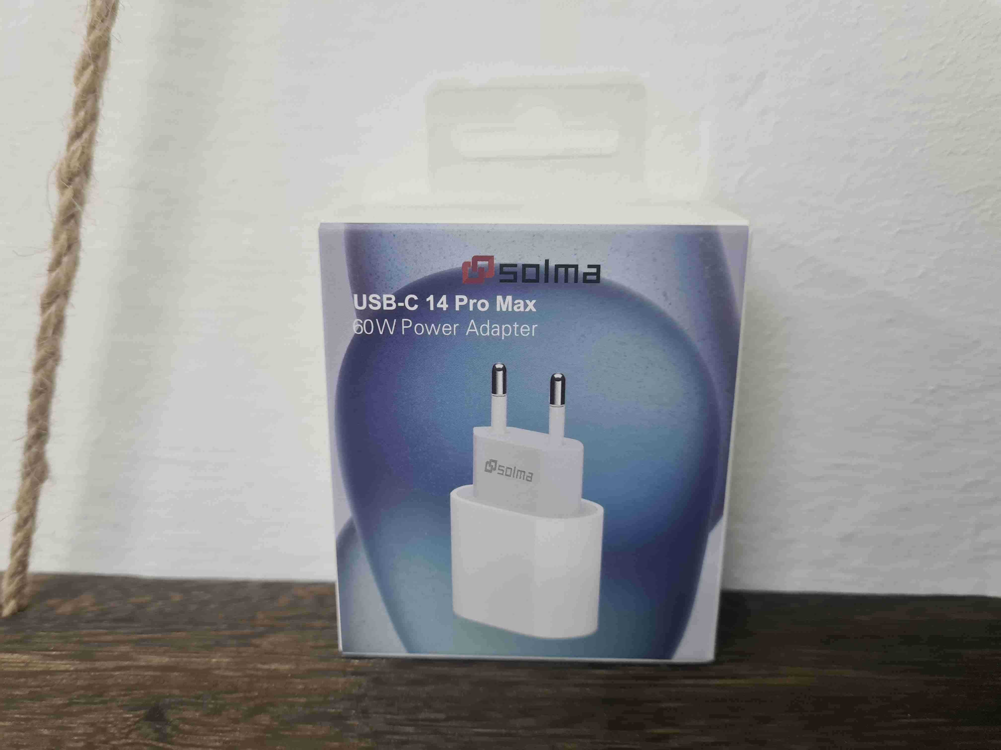 Cargador USB-C 14 Pro Max 60W