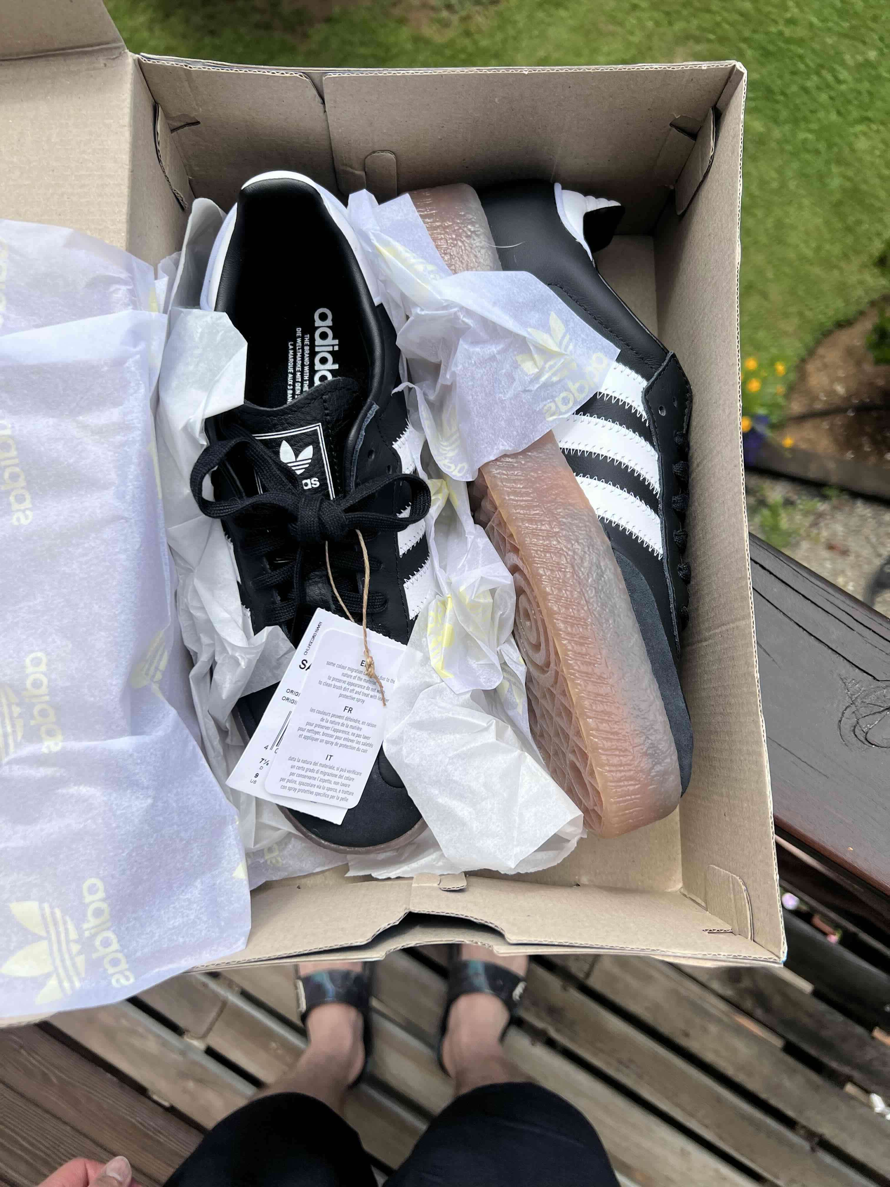 Zapatillas Adidas Sambae negras - miniatura 2