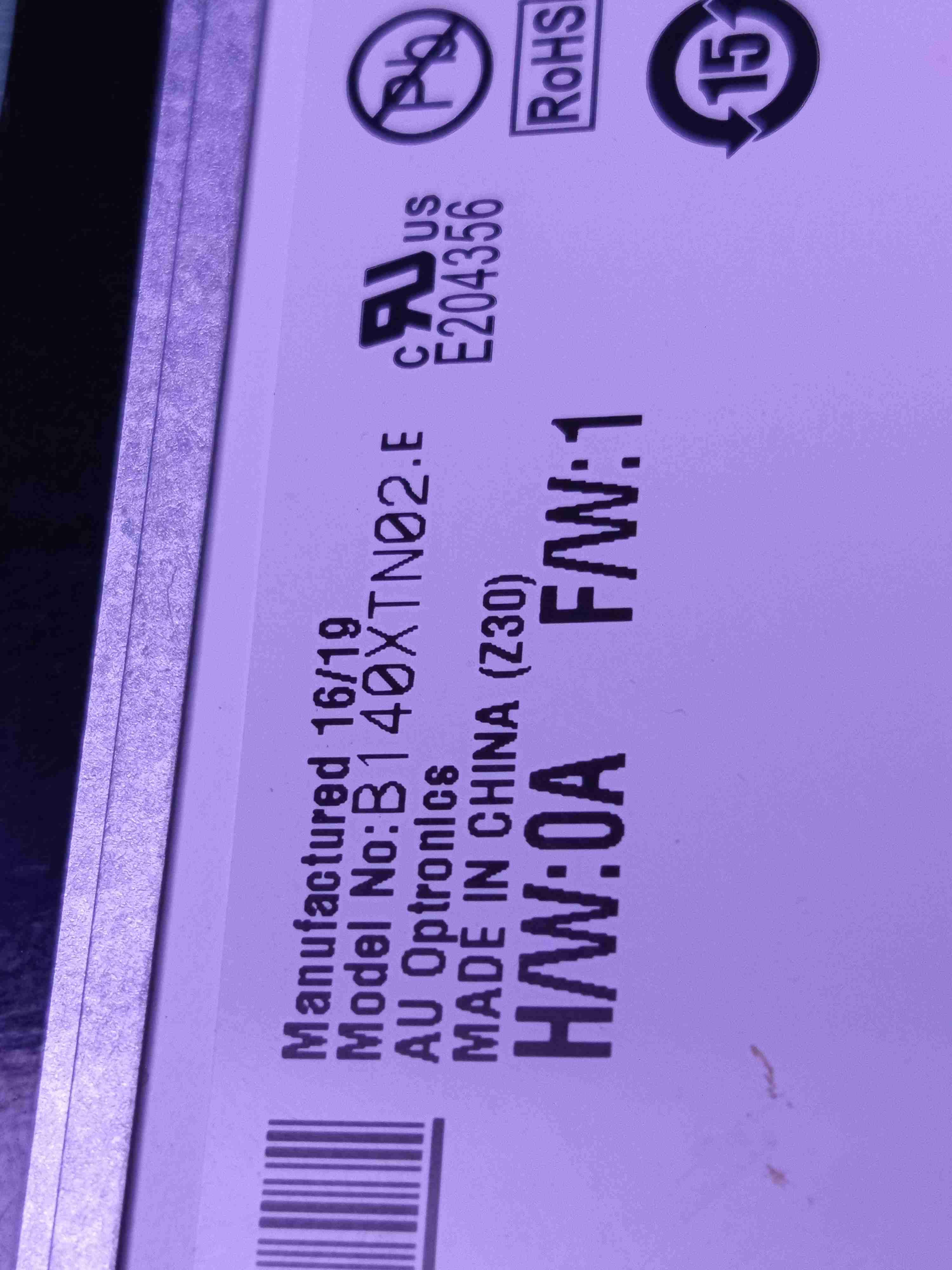 Pantalla LED slim 30 pines 14.0 pulgadas - miniatura 3