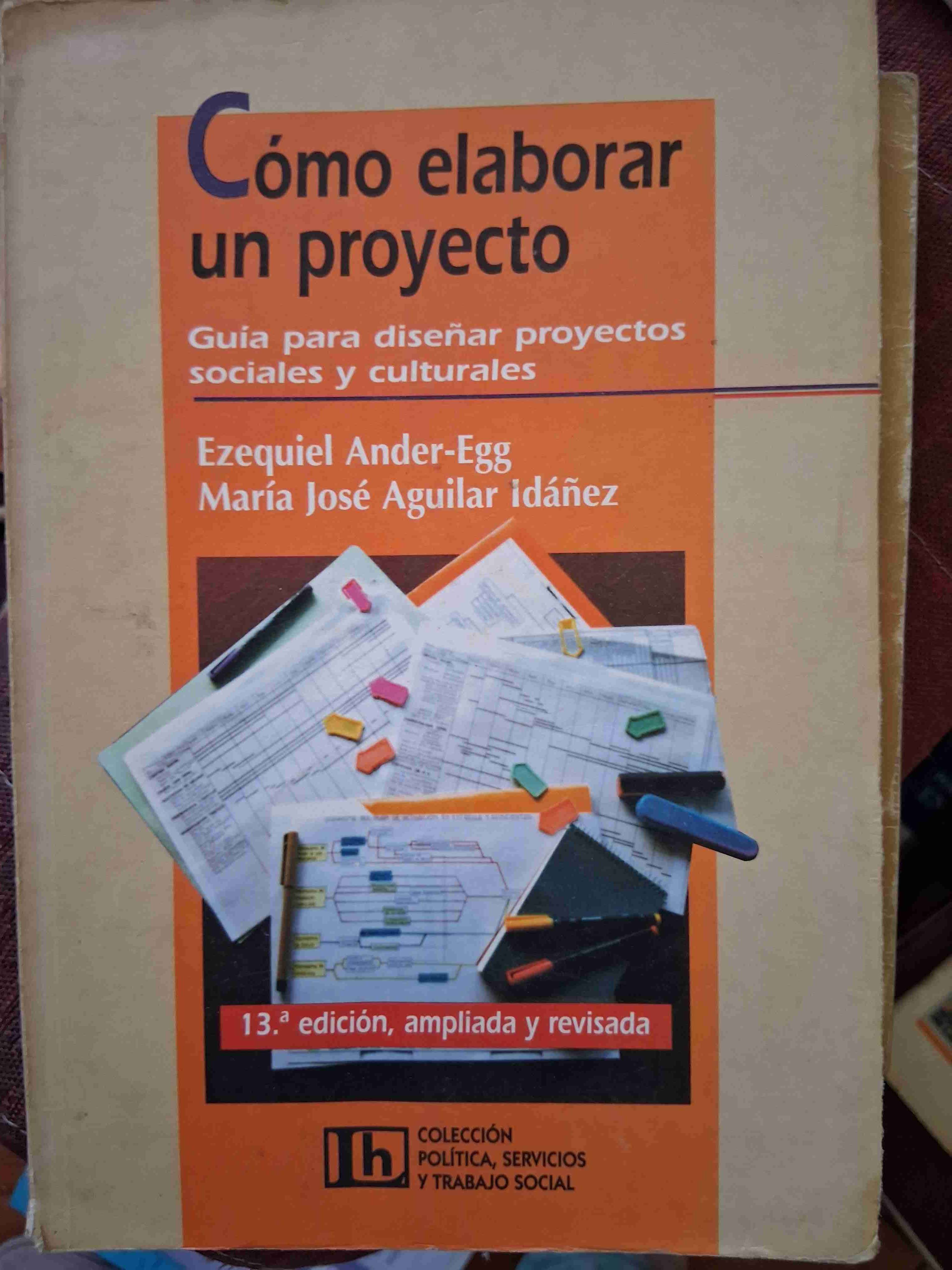 Libro Cómo elaborar un proyecto