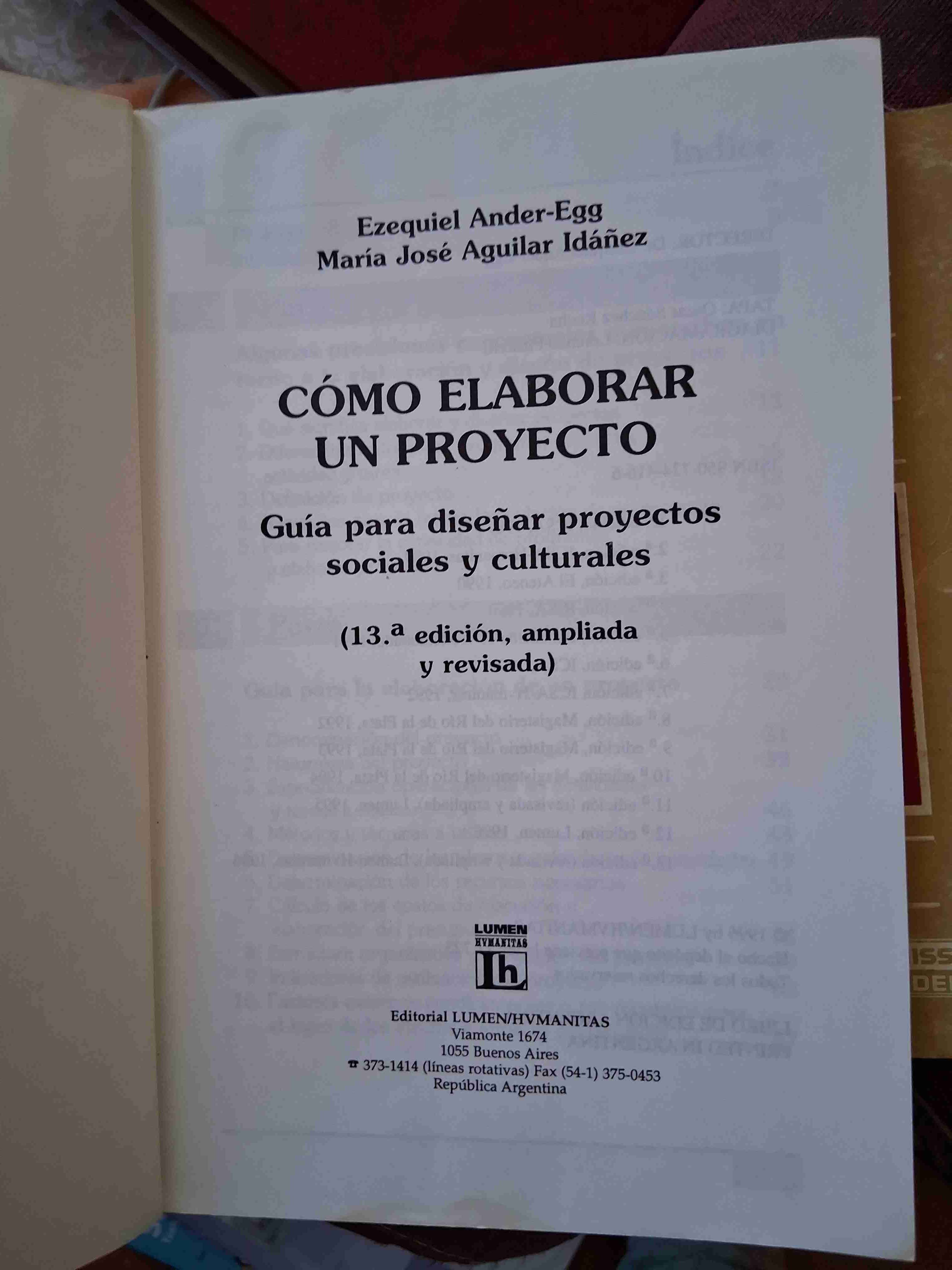 Libro Cómo elaborar un proyecto - miniatura 3