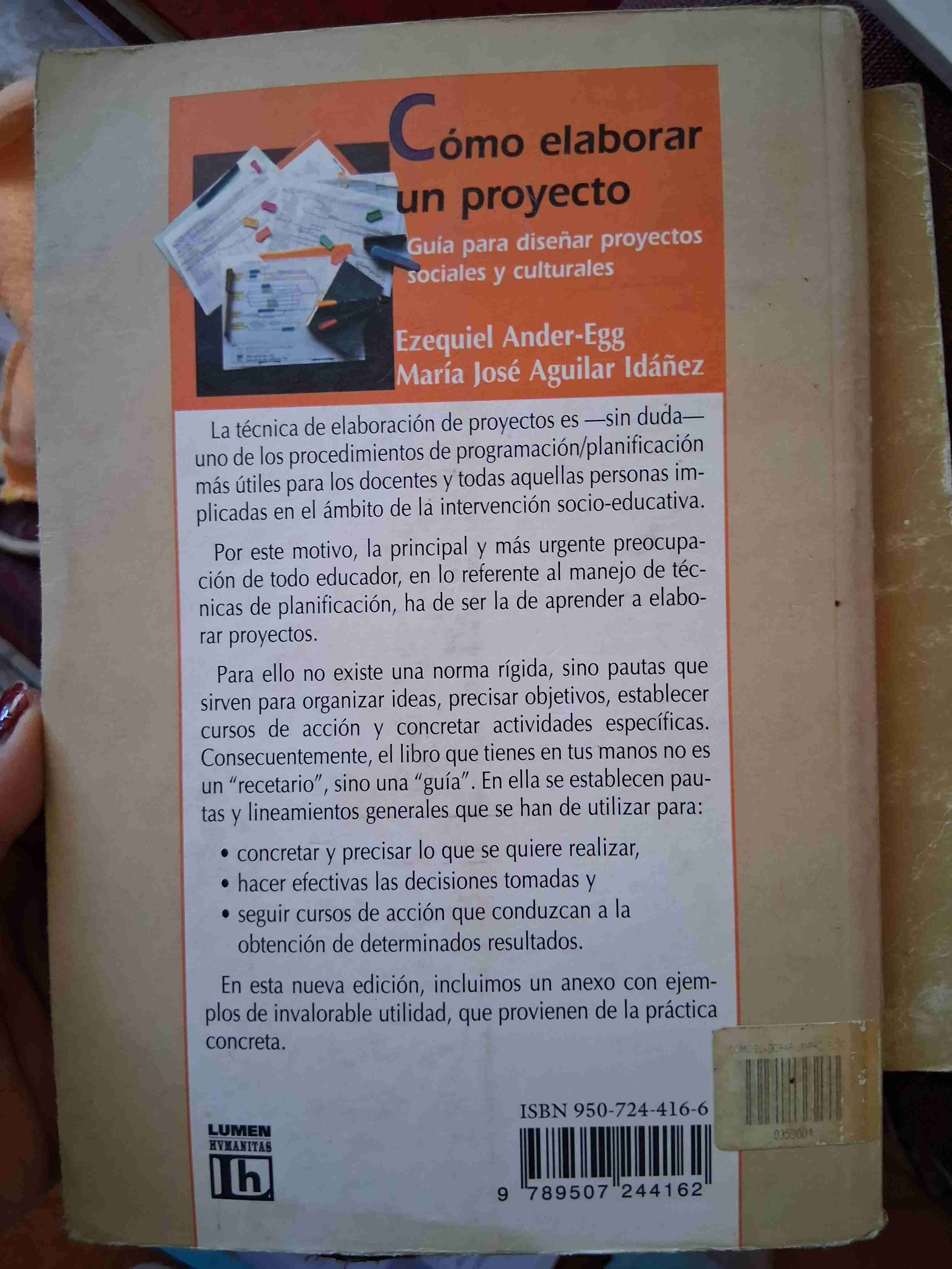 Libro Cómo elaborar un proyecto - miniatura 4